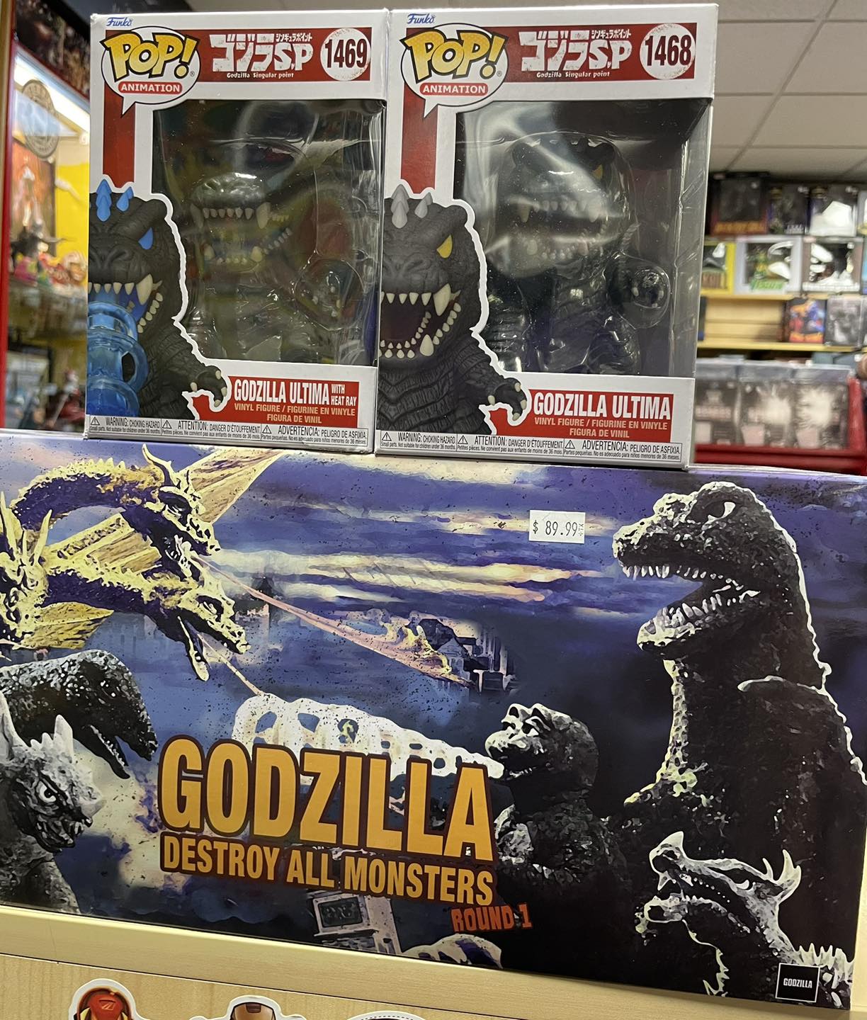 Godzilla Minus Zero merch being made