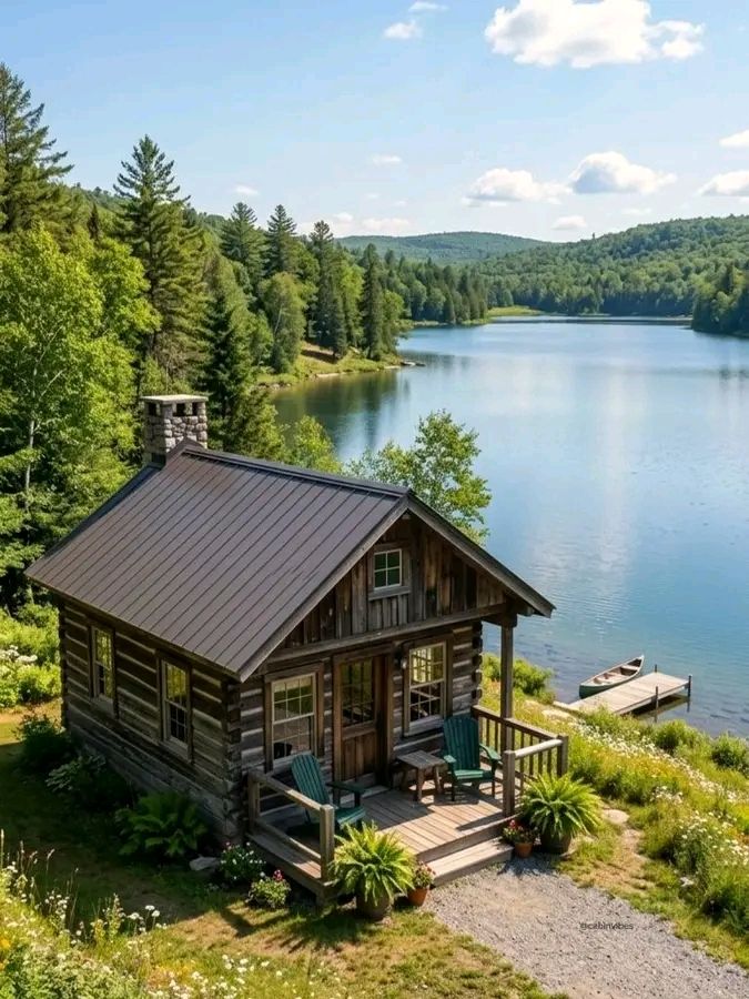 Golden hour glow and peaceful seclusion - could you call this