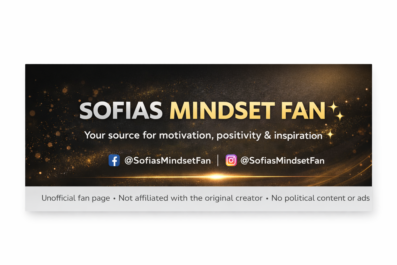 Sofias Mindset Fan | Ingmarsö