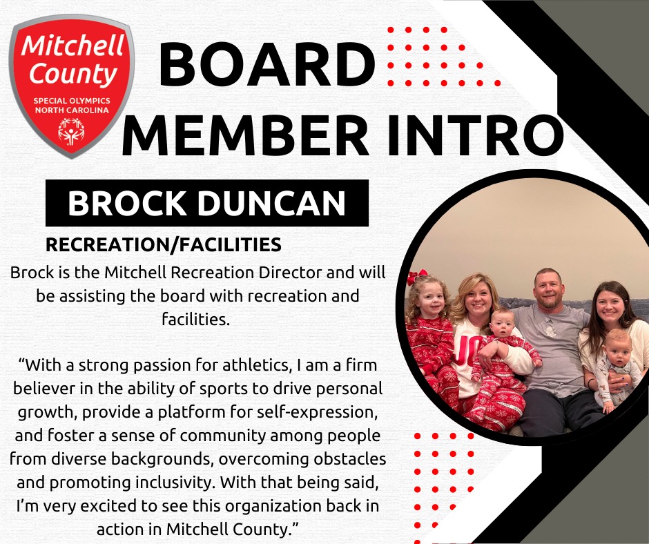 Special - We’re excited to have Brock Duncan, Mitchell Recreation ...