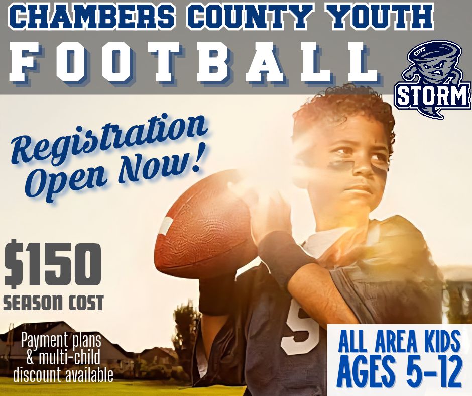 Chambers - ‼️Registration *NOW OPEN* for CCYSO Fall Football ...