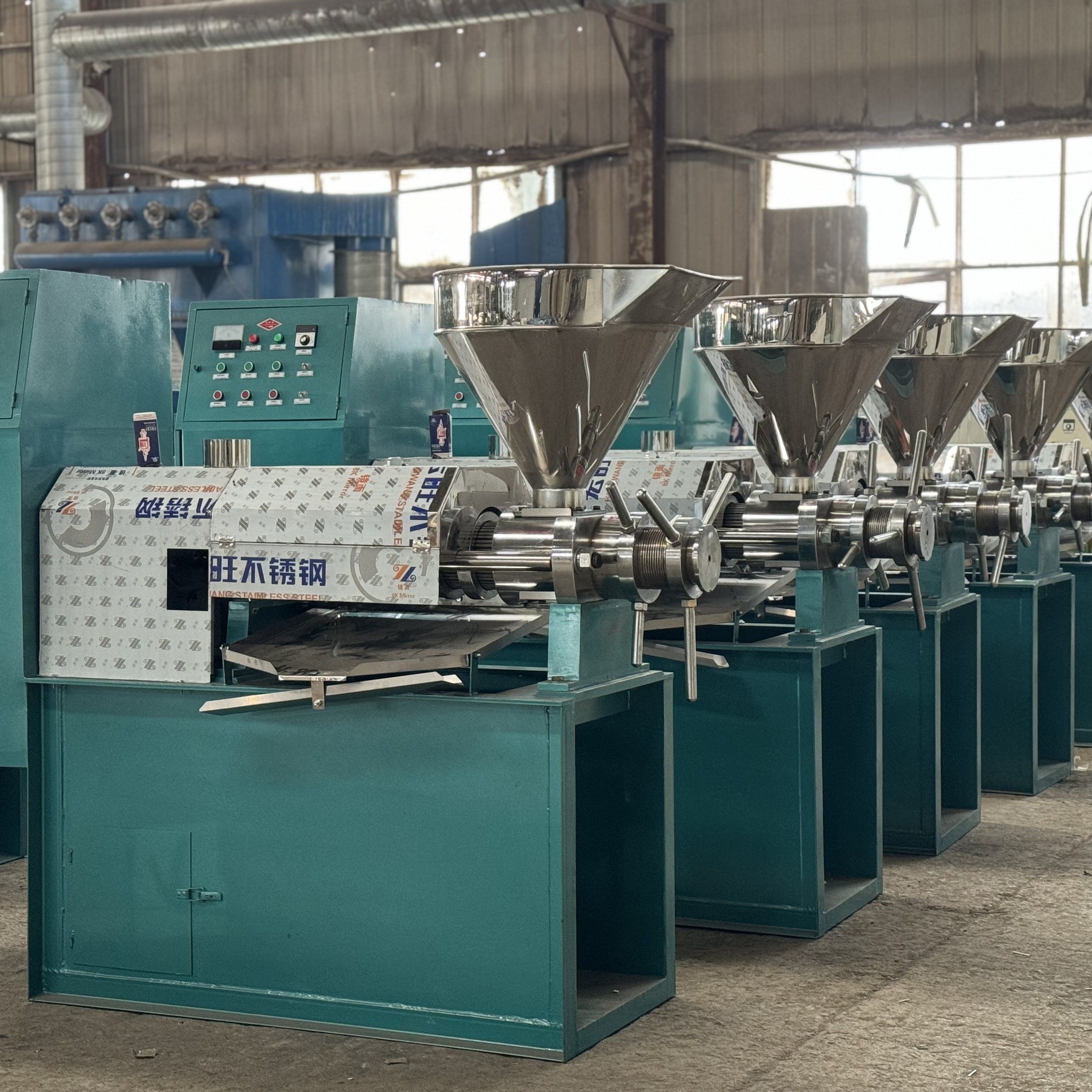 High Yield Commercial Screw Oil Press Machine | Automatic Seed & Nut ...