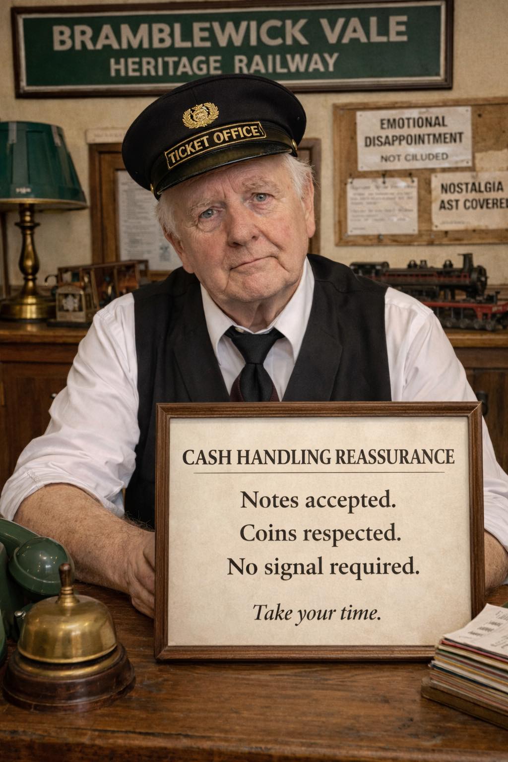 CASH HANDLING REASSURANCE Notes... - Heritage Railways | Facebook