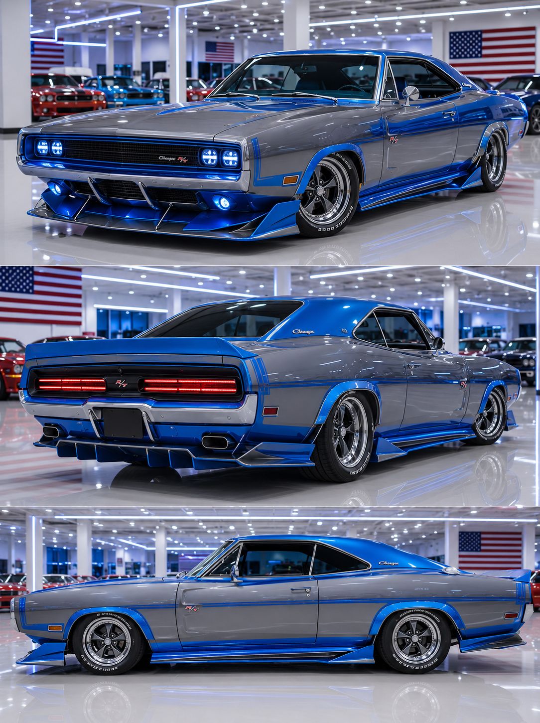 Nice blue.. - 1970 Dodge Charger R/T