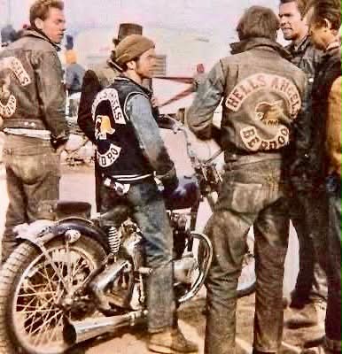 Hells Angels Motorcycle Club members in Southern California