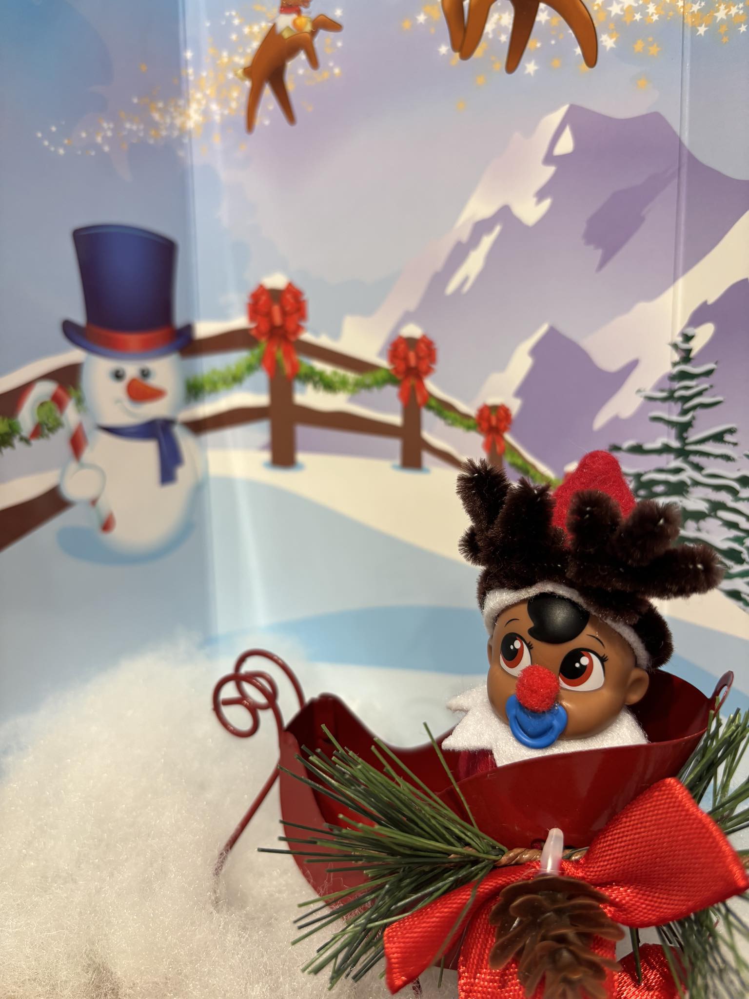 Sew - Meet Rudolph 🦌 Rudolph is a cheeky, giggly baby elf with a ...
