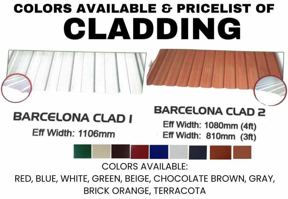 ‼️METAL WALL CLADDING‼️ ⚒️Clad. 1 ⚒️Clad. 2 🛠️ Available thickness 0 ...