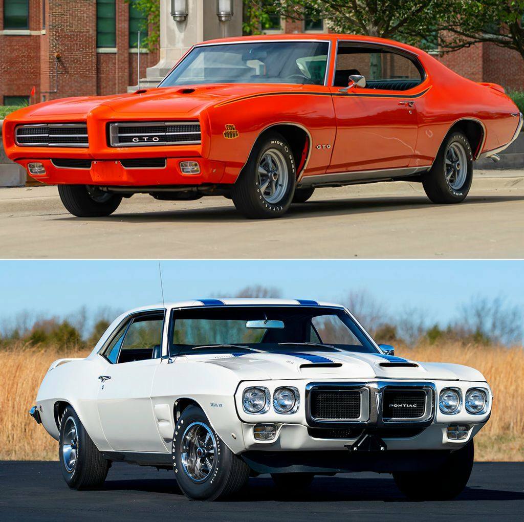 1969 Pontiac & 1970 Thunderbird