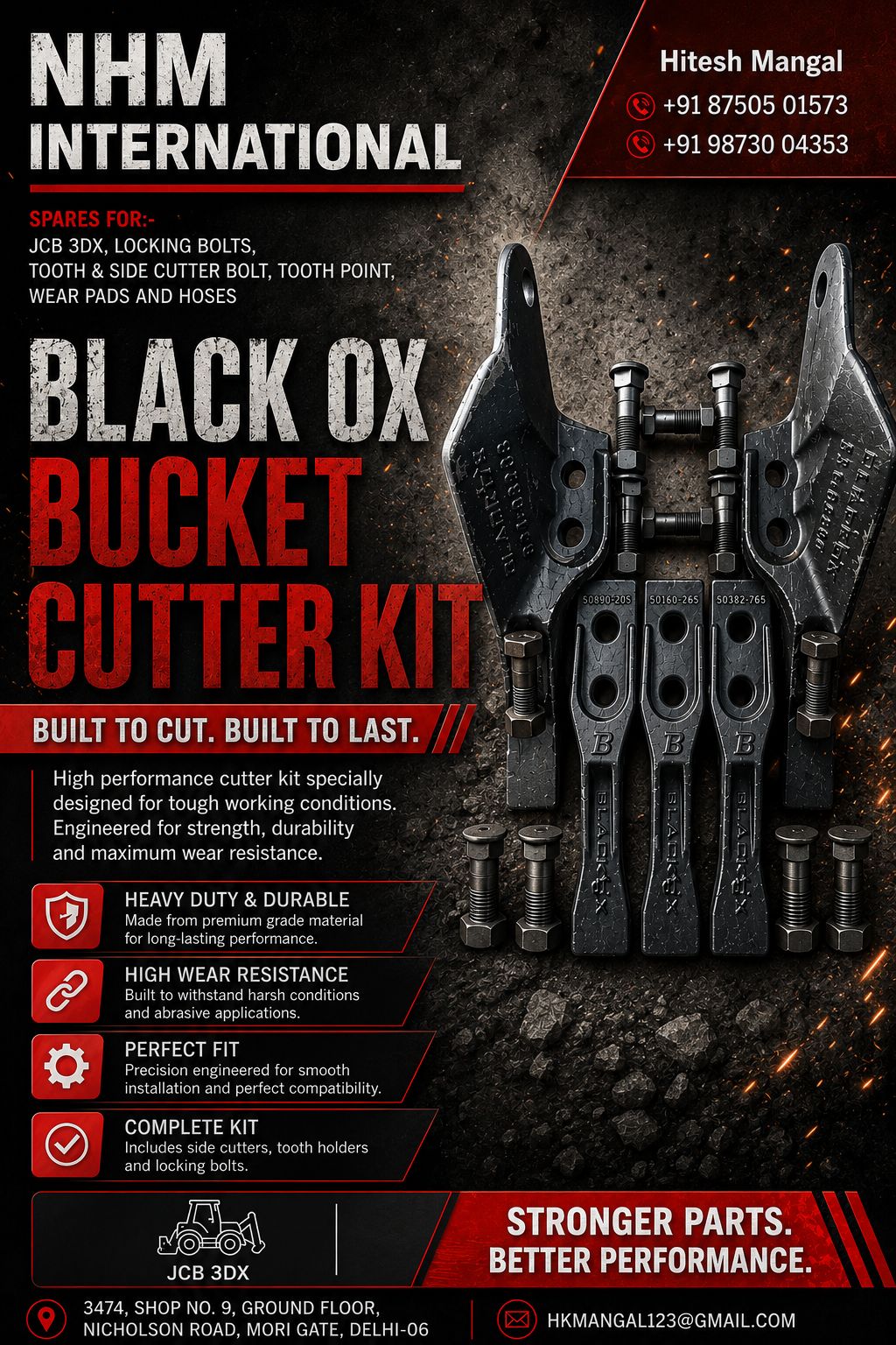 Cutter kit with breakage guarantee Best price & premium quality