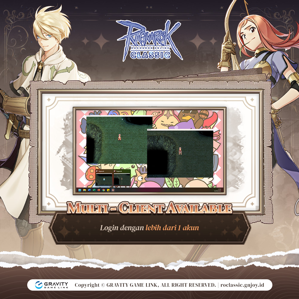 📣 Multi Client Tersedia di... - Ragnarok Classic Indonesia
