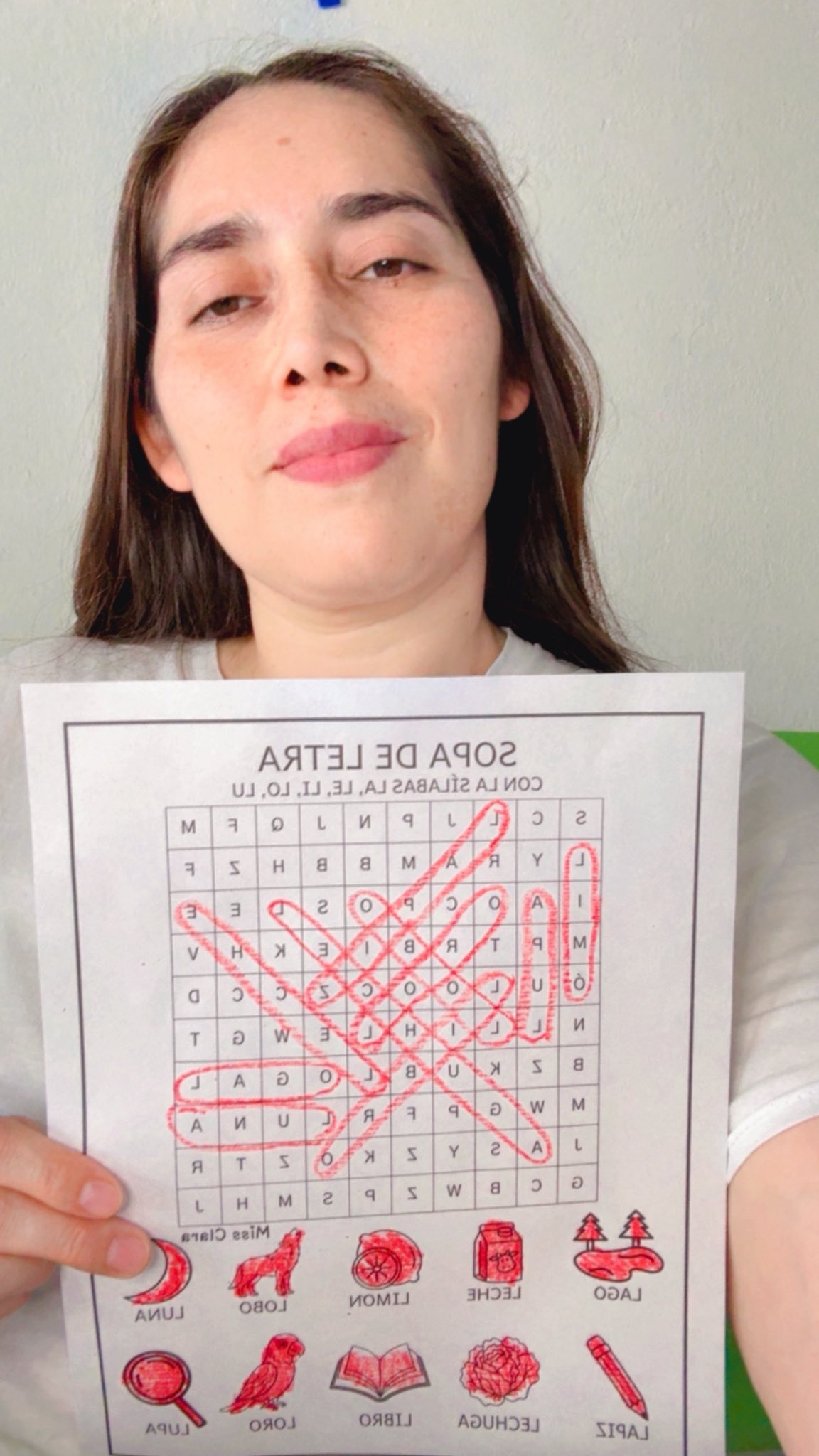 Miss Clara - 🧠 SOPAS DE LETRAS POR SÍLABAS ️🔍 ¡Aprender... | Facebook