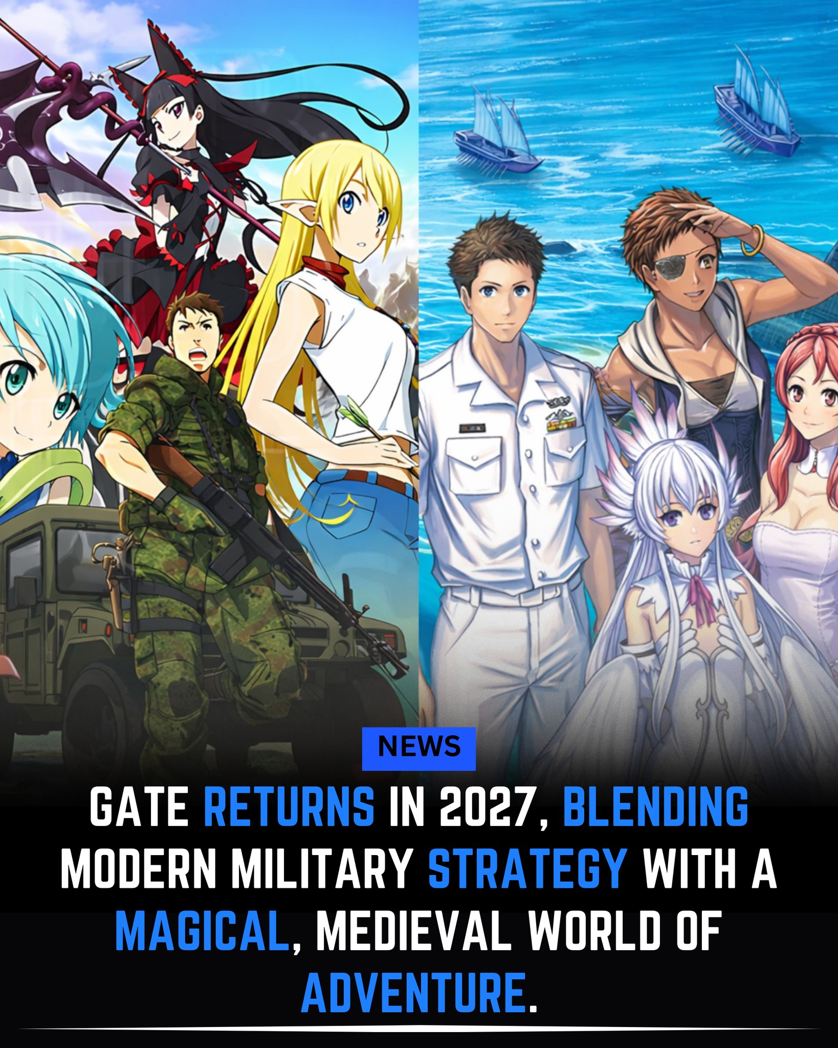 gate アニメ 3 期