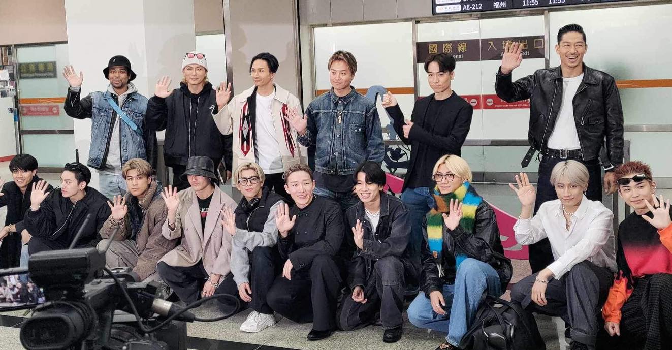 EXILE 放浪兄弟台灣應援團 - EXILE 放浪兄弟接機相關更新 接機照片 CR: @花河靜...