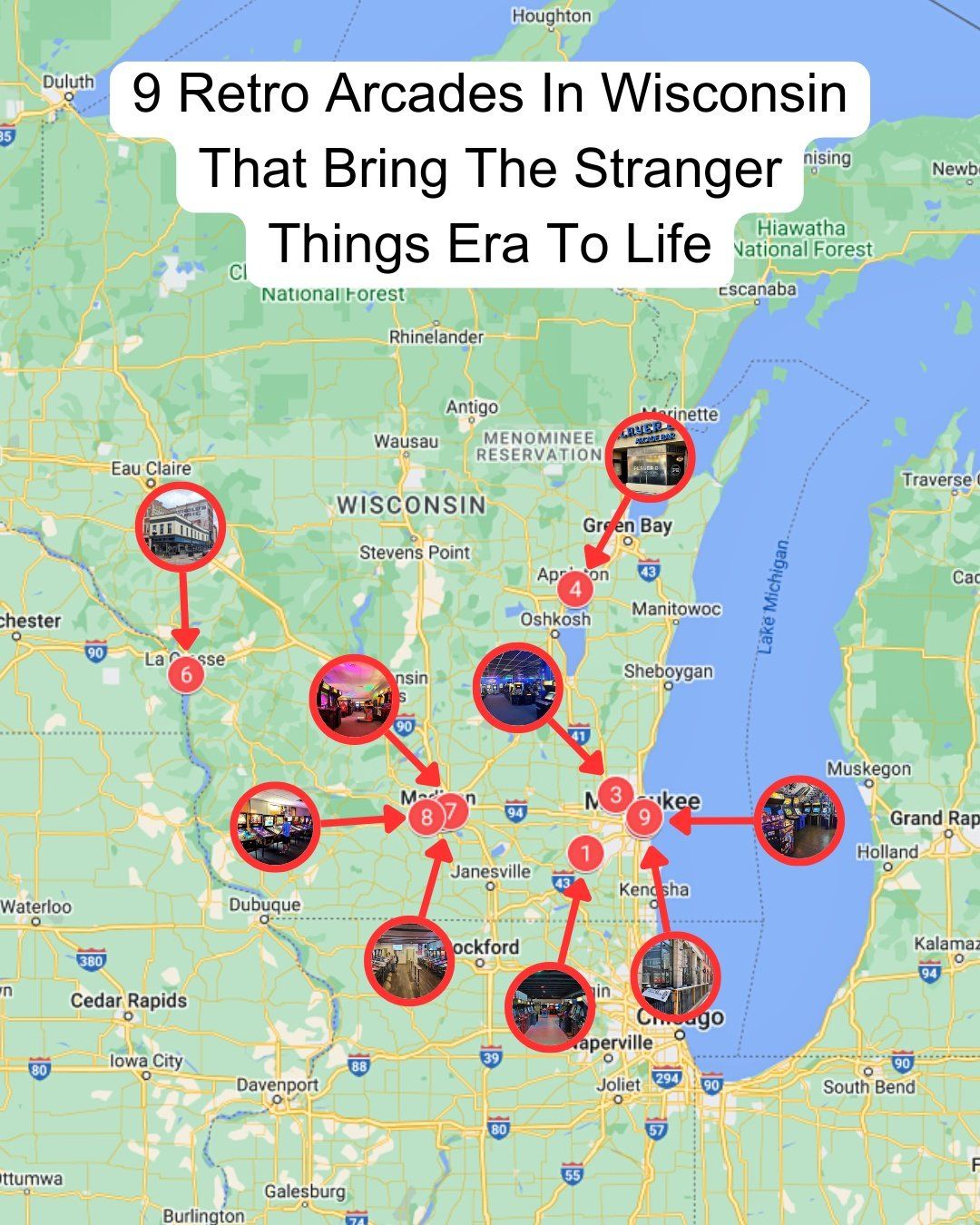 Wisconsin - Retro arcades that feel just like Stranger Things are here ...