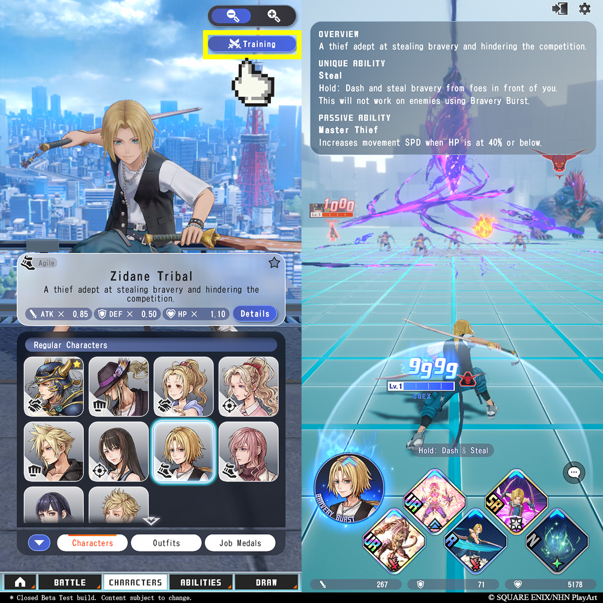 Dissidia - 【#DDFF Helpful Tips #2 🧠】 In Training mode, you can freely ...