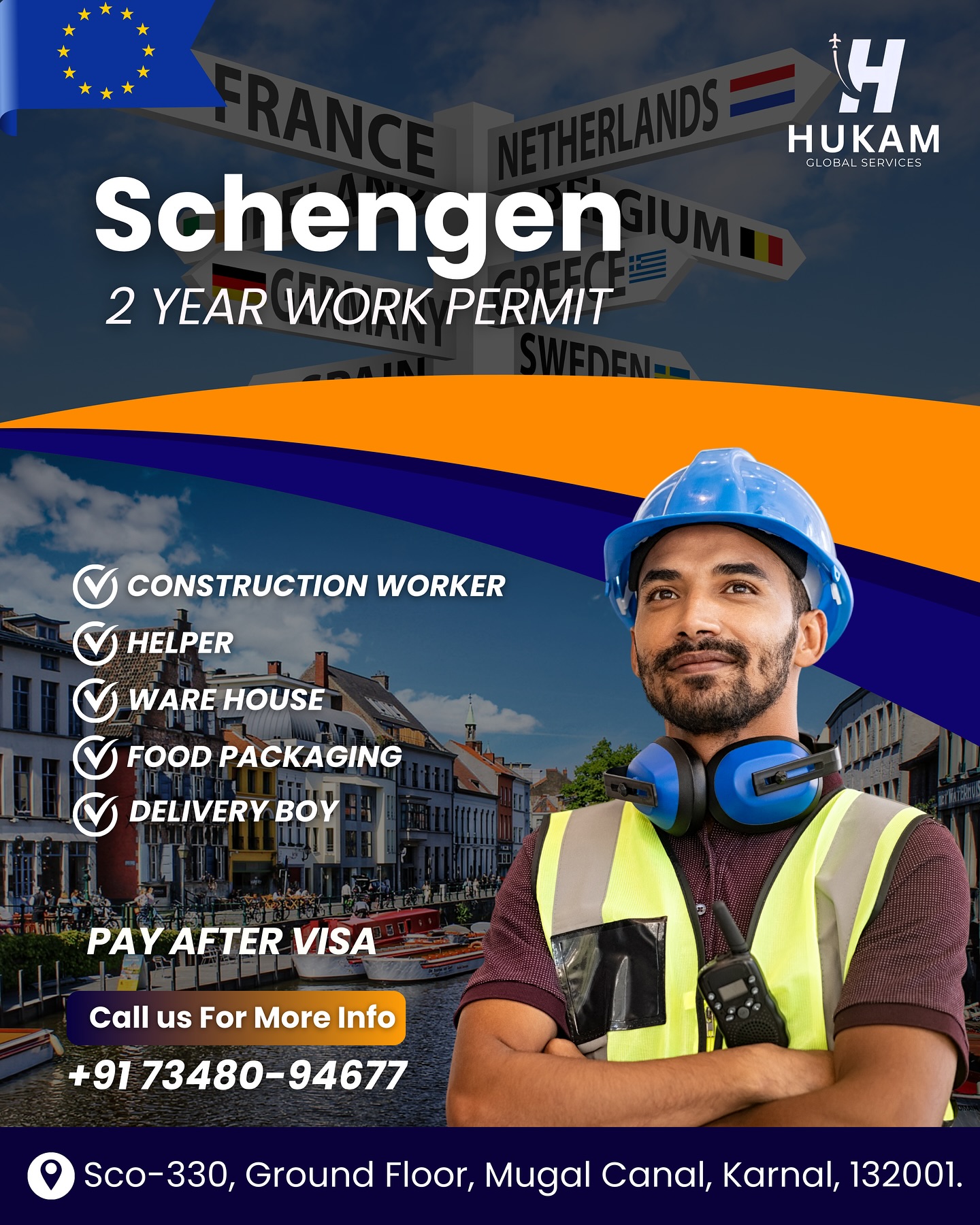 Hk global - 🇪🇺 Schengen 2-Year Work Permit – Work & Travel... | Facebook