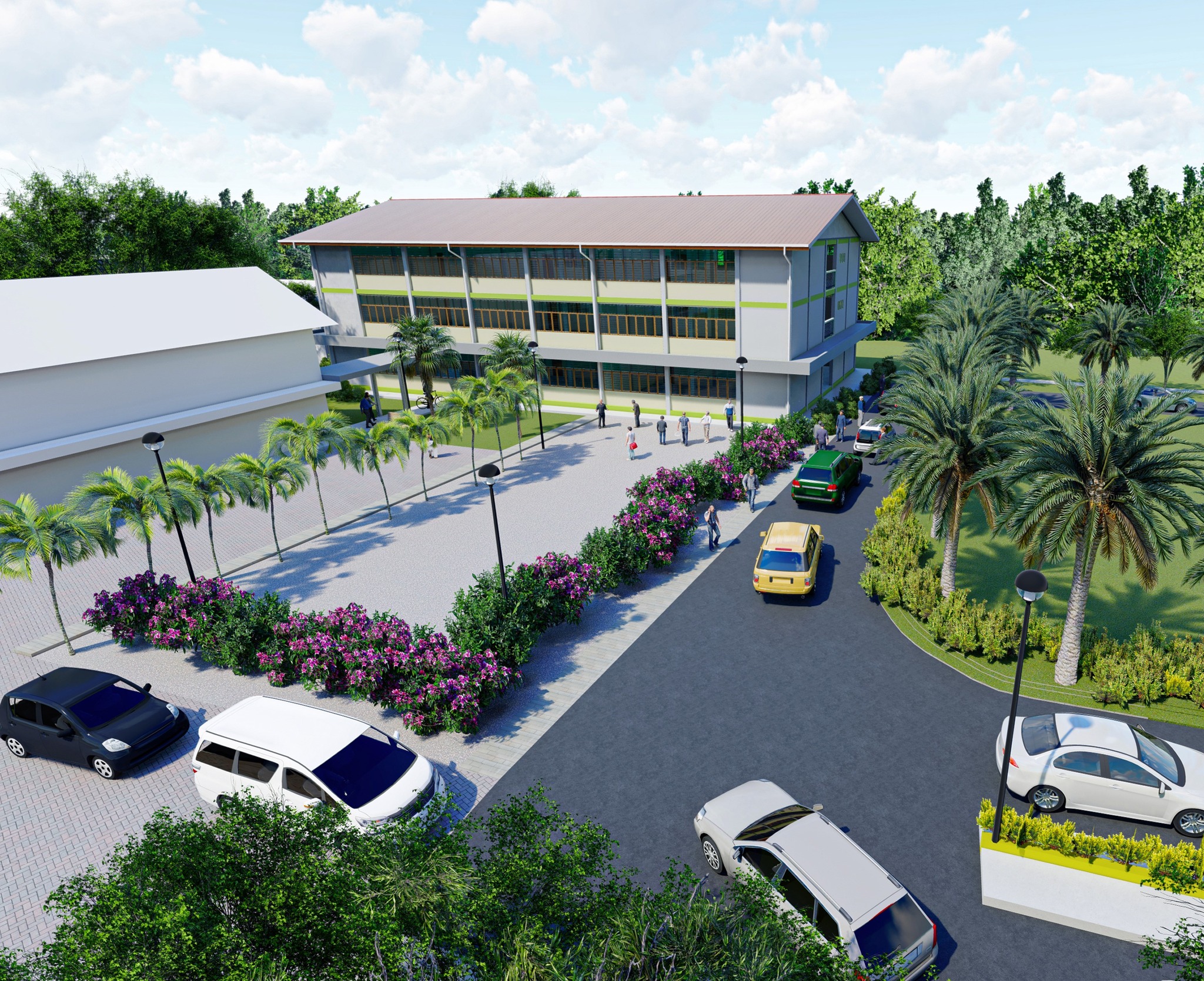 HKDS - SM Citizen Middle School Educational & hostel block...