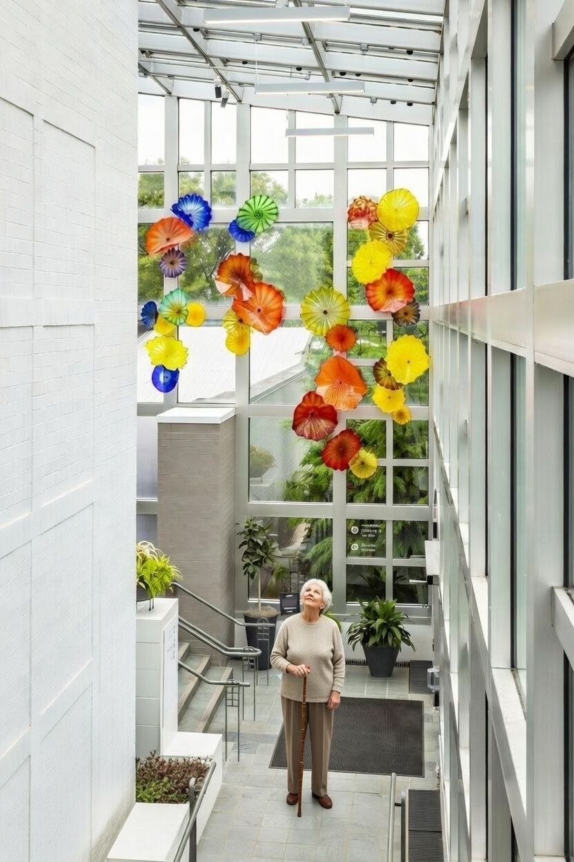 Chihuly has redefined the conservatory or botanical garden