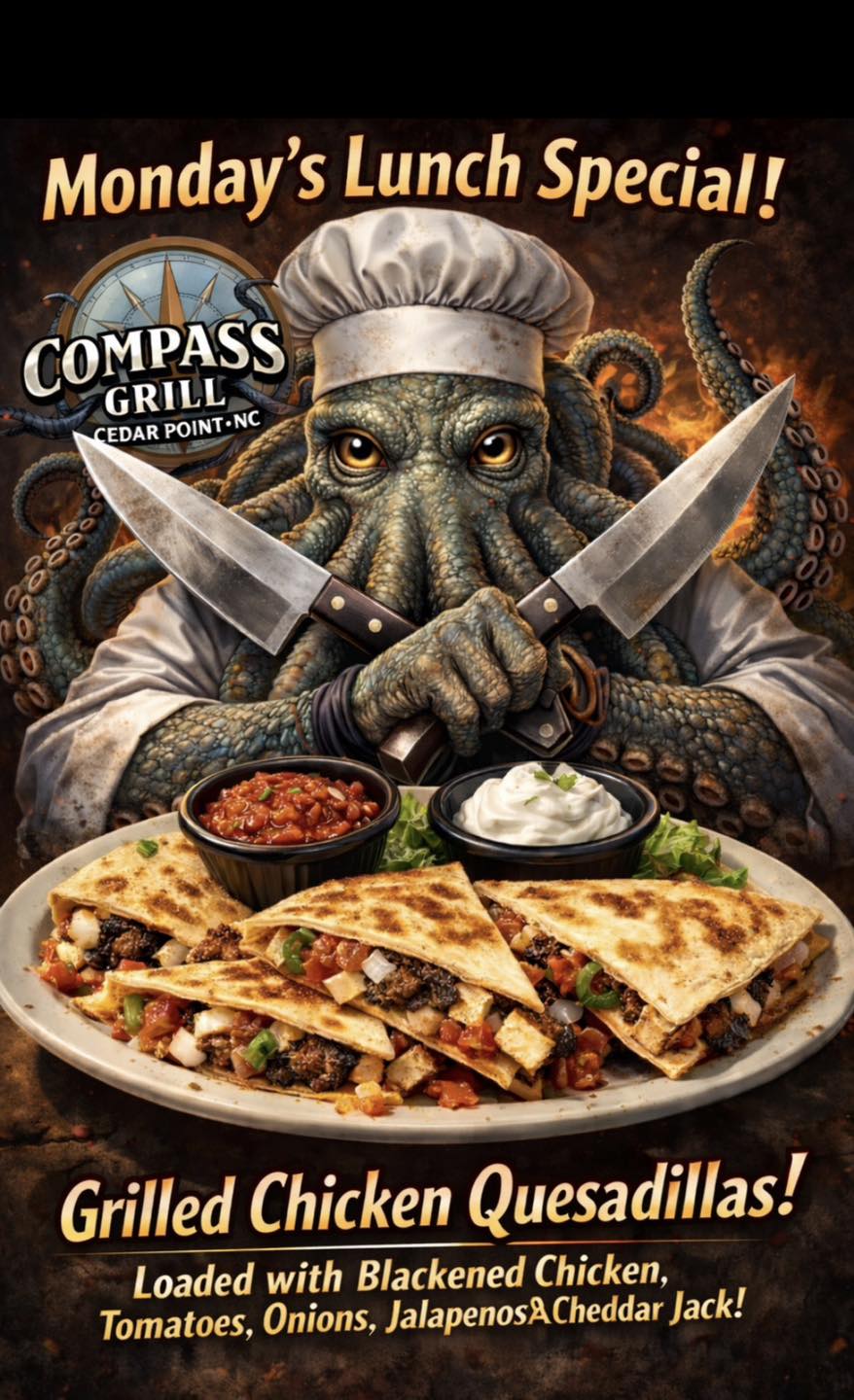 Compass Grill Cedar Point NC | Cedar Point NC
