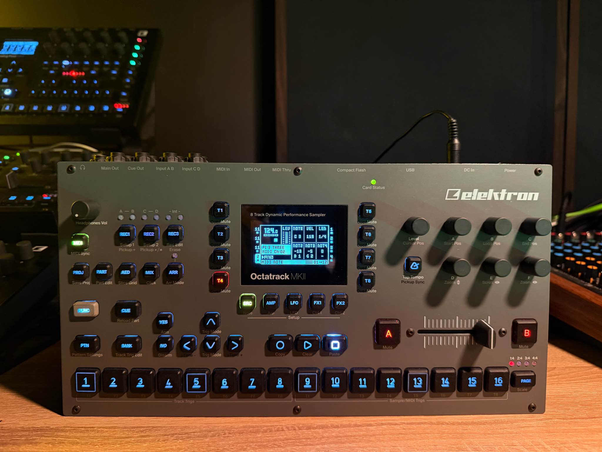 Electron Oktatrack MK2 Mint Condition, only studio use, one owner 