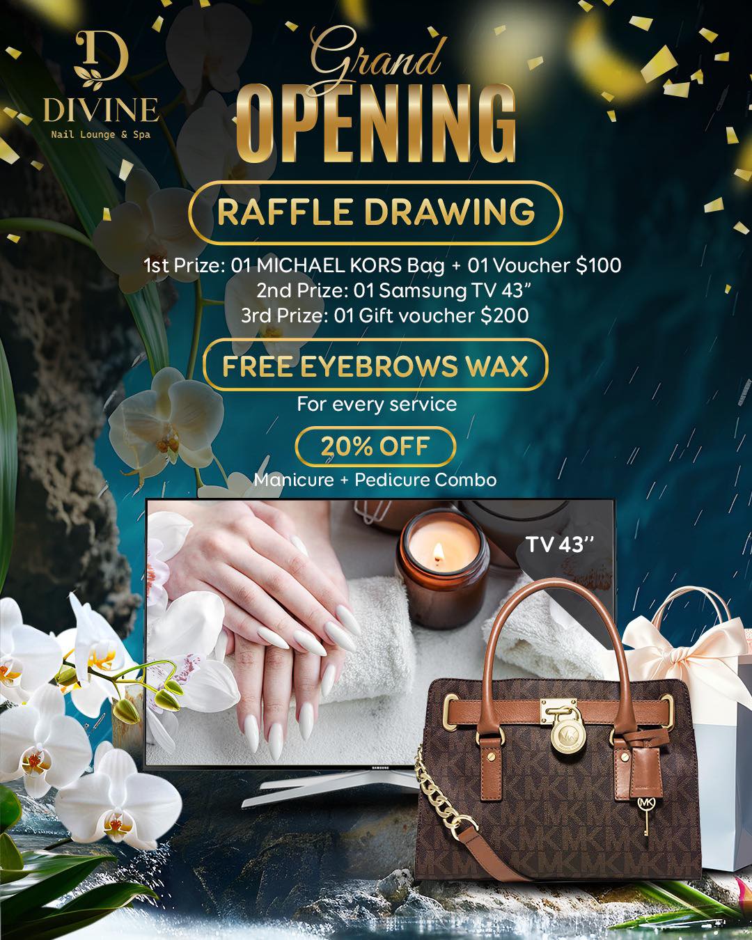 Join us for the Grand Opening... - Divine Nail Lounge & Spa