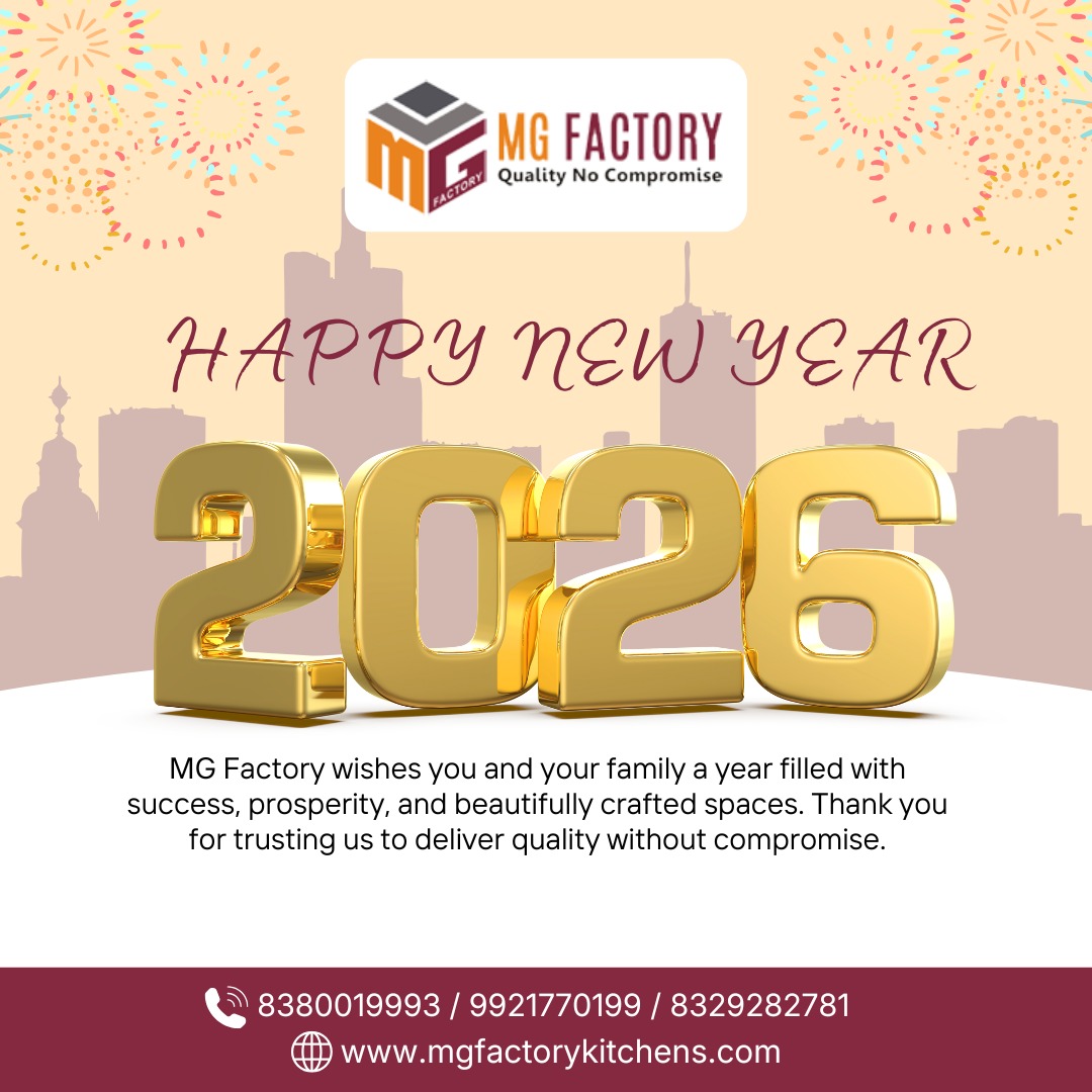 🎉 Happy New Year 2026! 🎉 As we... - MG Factory Kitchens | Facebook