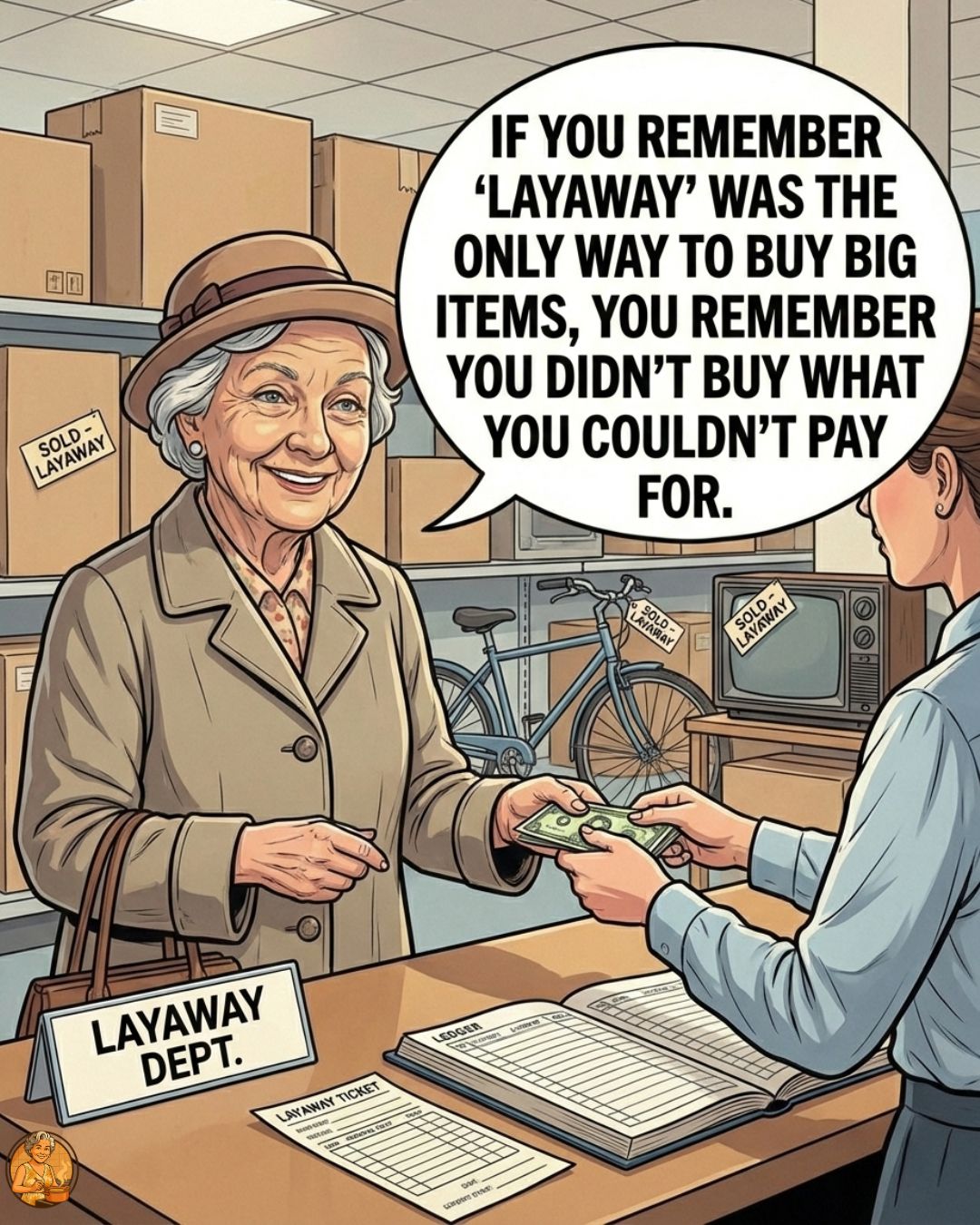 Grandma’s - There was pride in buying things the right way. You didn’t ...
