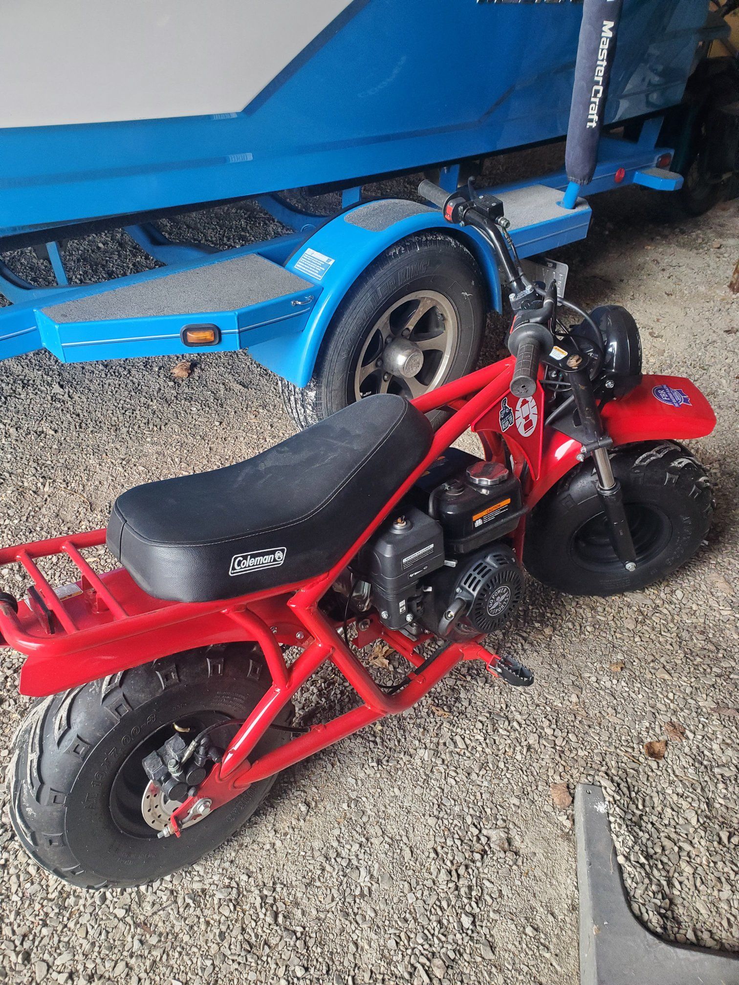 coleman mini bike black friday 2017 B200RSV even with heavier riders Coleman mini bike review after