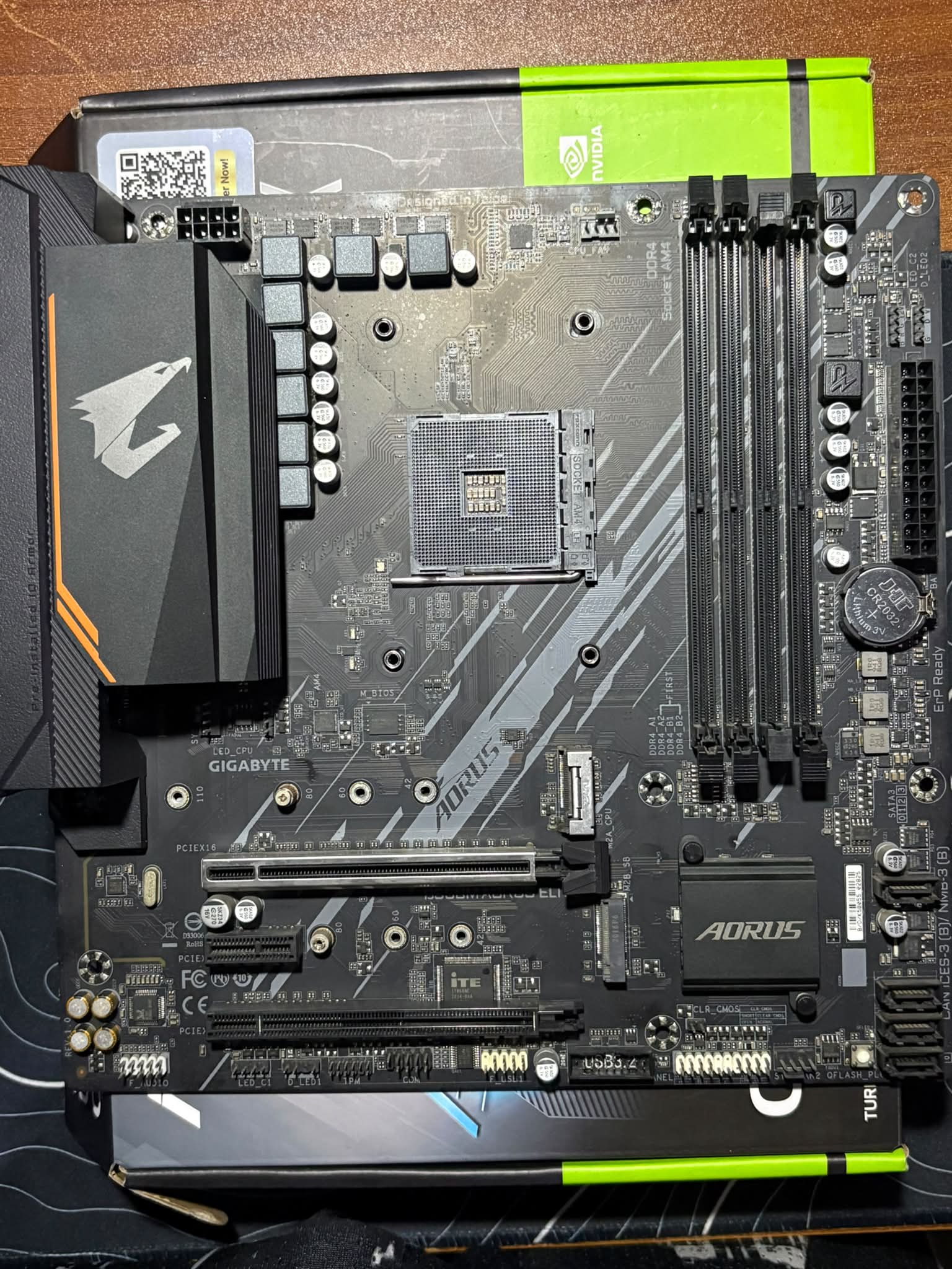 Gigabyte Aorus B550M Elite motherboard for sale