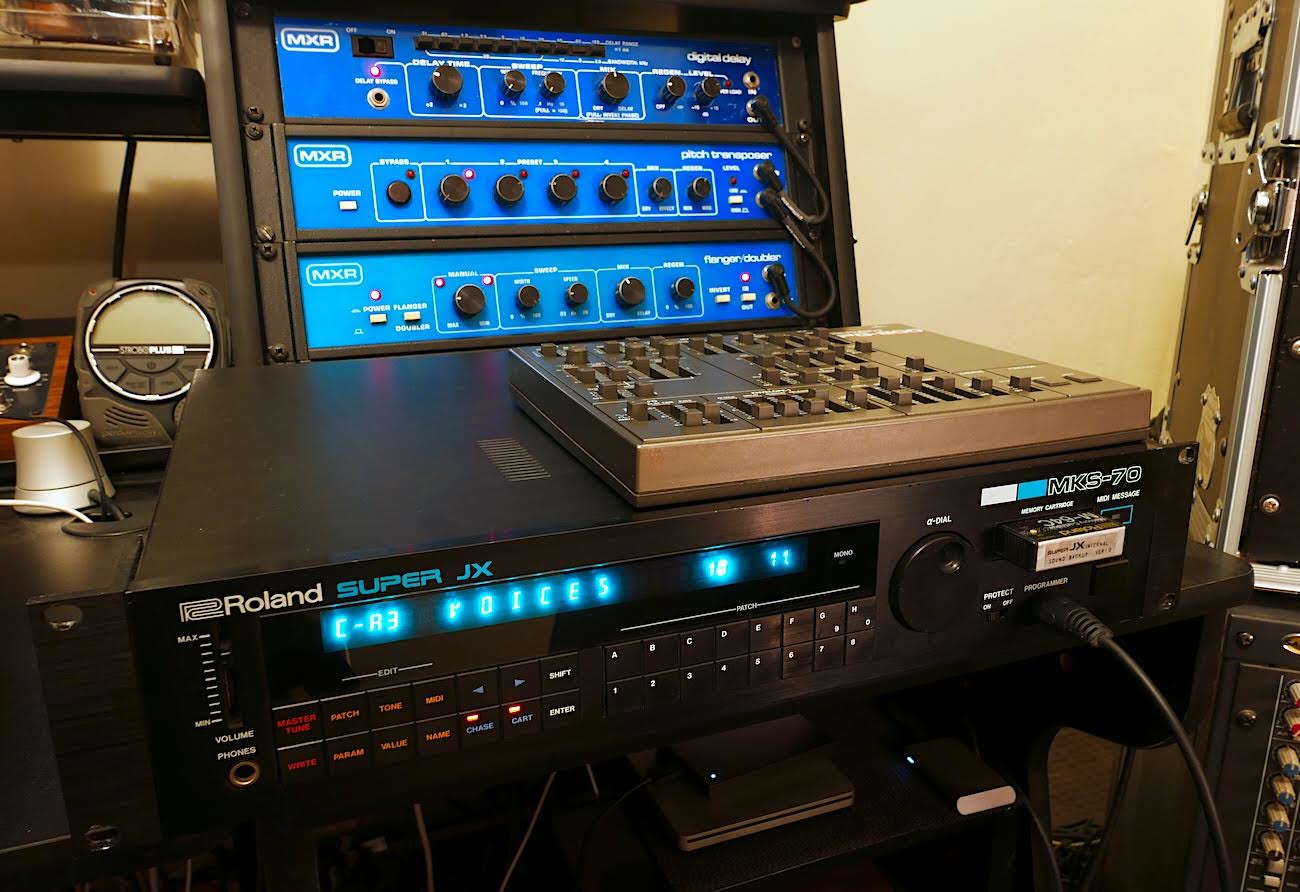 Roland MKS-70 and JX-10 synthesizer collection update