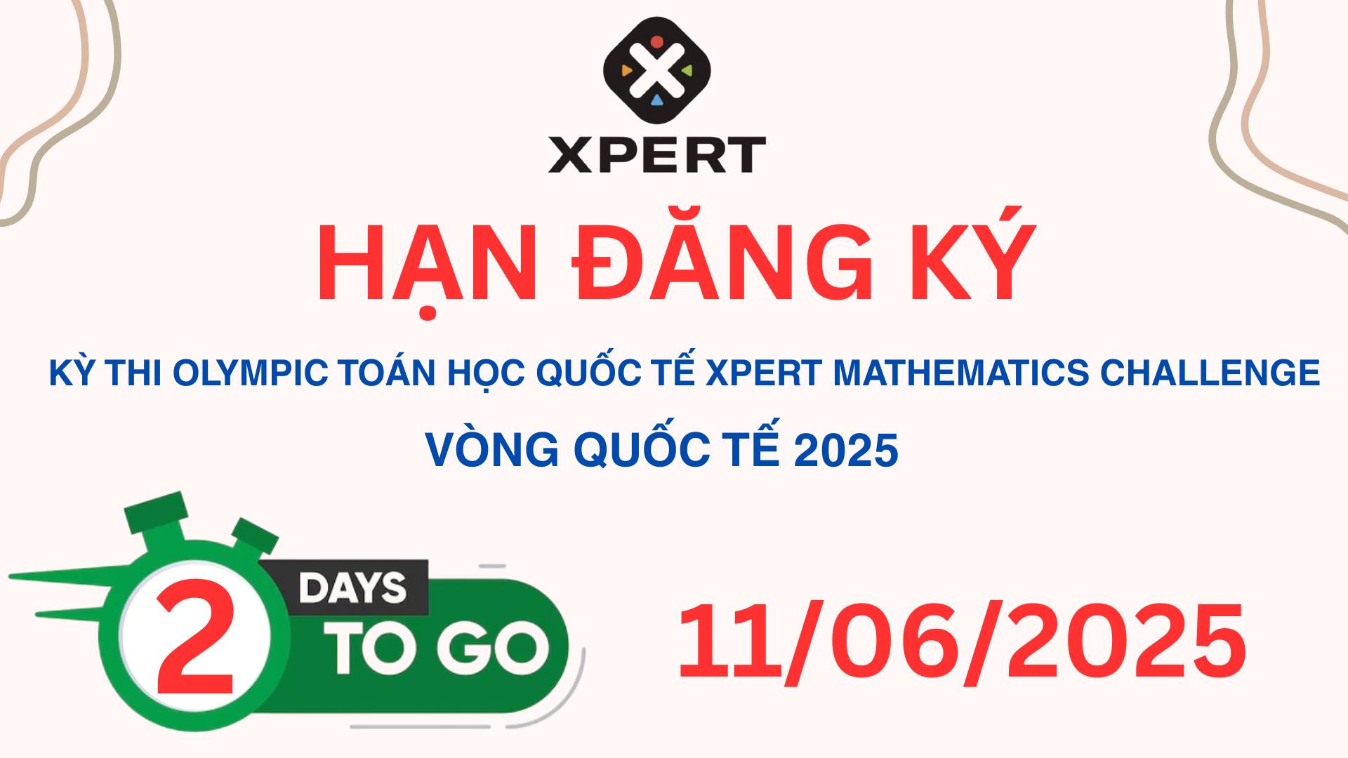 🔥CHỈ CÒN 2 NGÀY... - The Xpert Competition - Xpert Việt Nam | Facebook