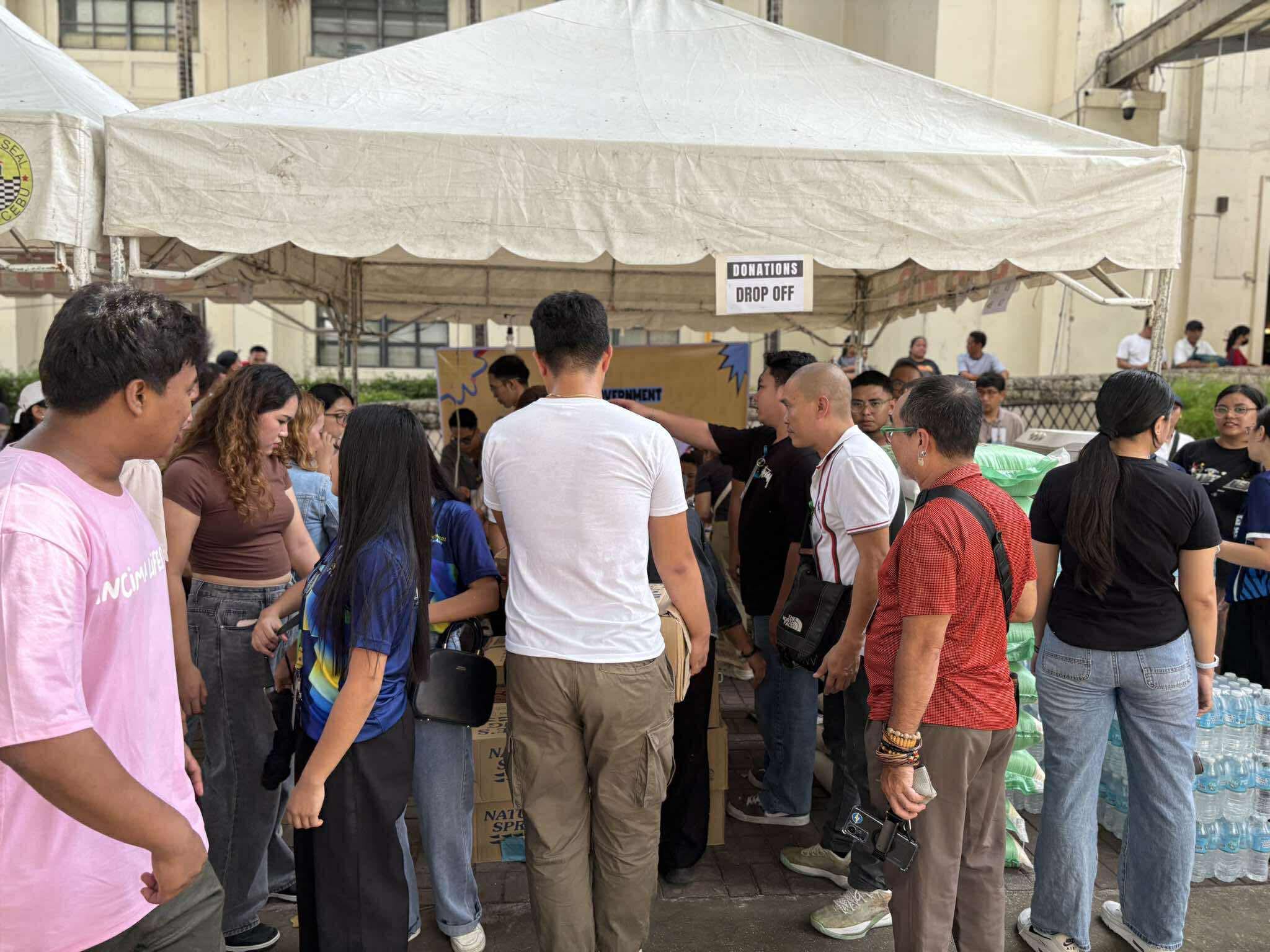 CDN - DONATIONS FOR QUAKE VICTIMS LOOK: Donations for those affected by ...