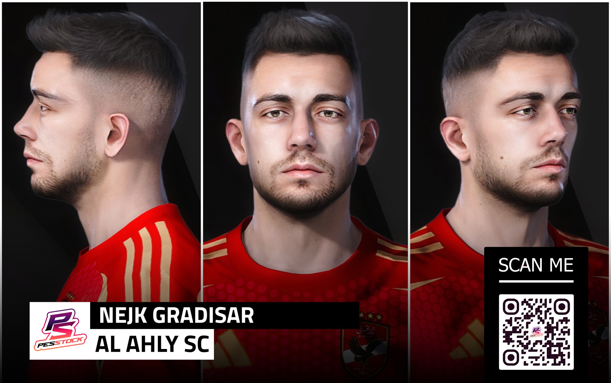 NEJK GRADISAR 🔥🔥🔝 AL AHLY SC ️🦅... - PES STOCK - PES21 | Facebook