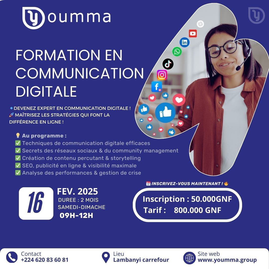 Licence - 🚀 Formation en Communication Digitale – Début le 16 Février ...