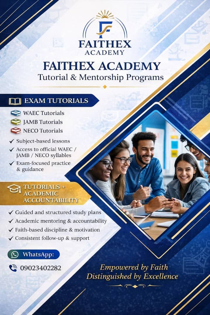 📚 FAITHEX ACADEMY — EXAM SUCCESS... - FAITHEX Foundation | Facebook