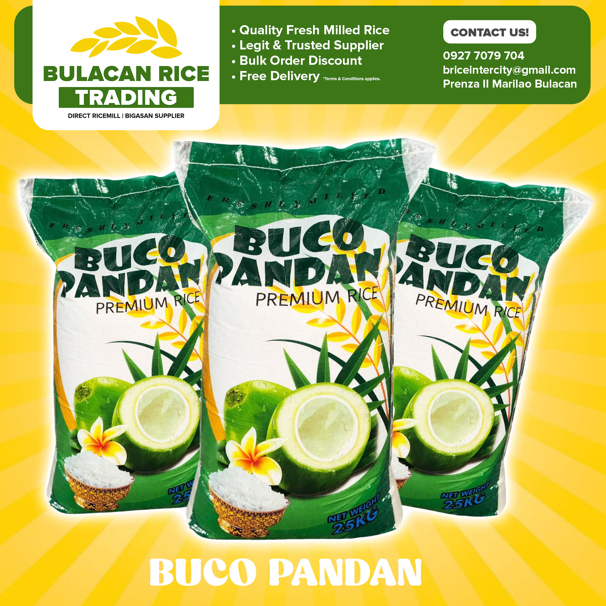 Bulacan Rice Trading - Bigasan Supplier | Marilao