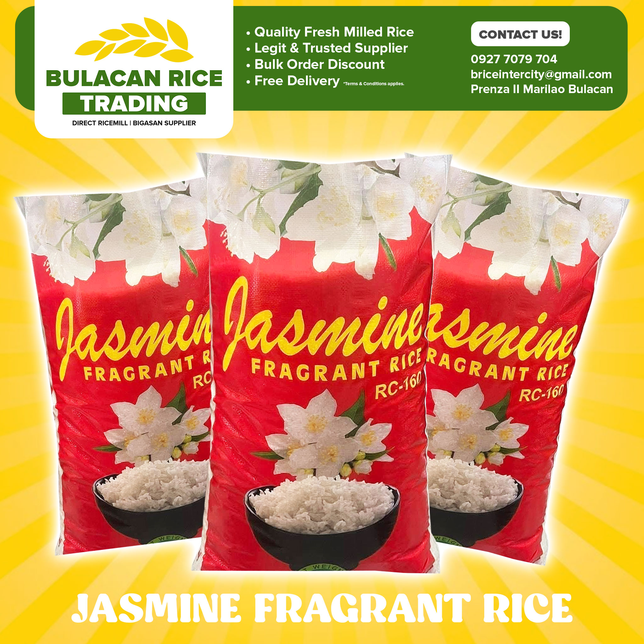 Bulacan - 𝐁𝐈𝐆𝐀𝐒 𝐏𝐀𝐍𝐆 𝐍𝐄𝐆𝐎𝐒𝐘𝐎 𝐎𝐑 𝐏𝐀𝐍𝐆 𝐒𝐀𝐑𝐈𝐋𝐈𝐍𝐆 𝐊𝐎𝐍𝐒𝐔𝐌𝐎 🌾 𝐖𝐞 𝐨𝐟𝐟𝐞𝐫 𝐁𝐢𝐠 ...