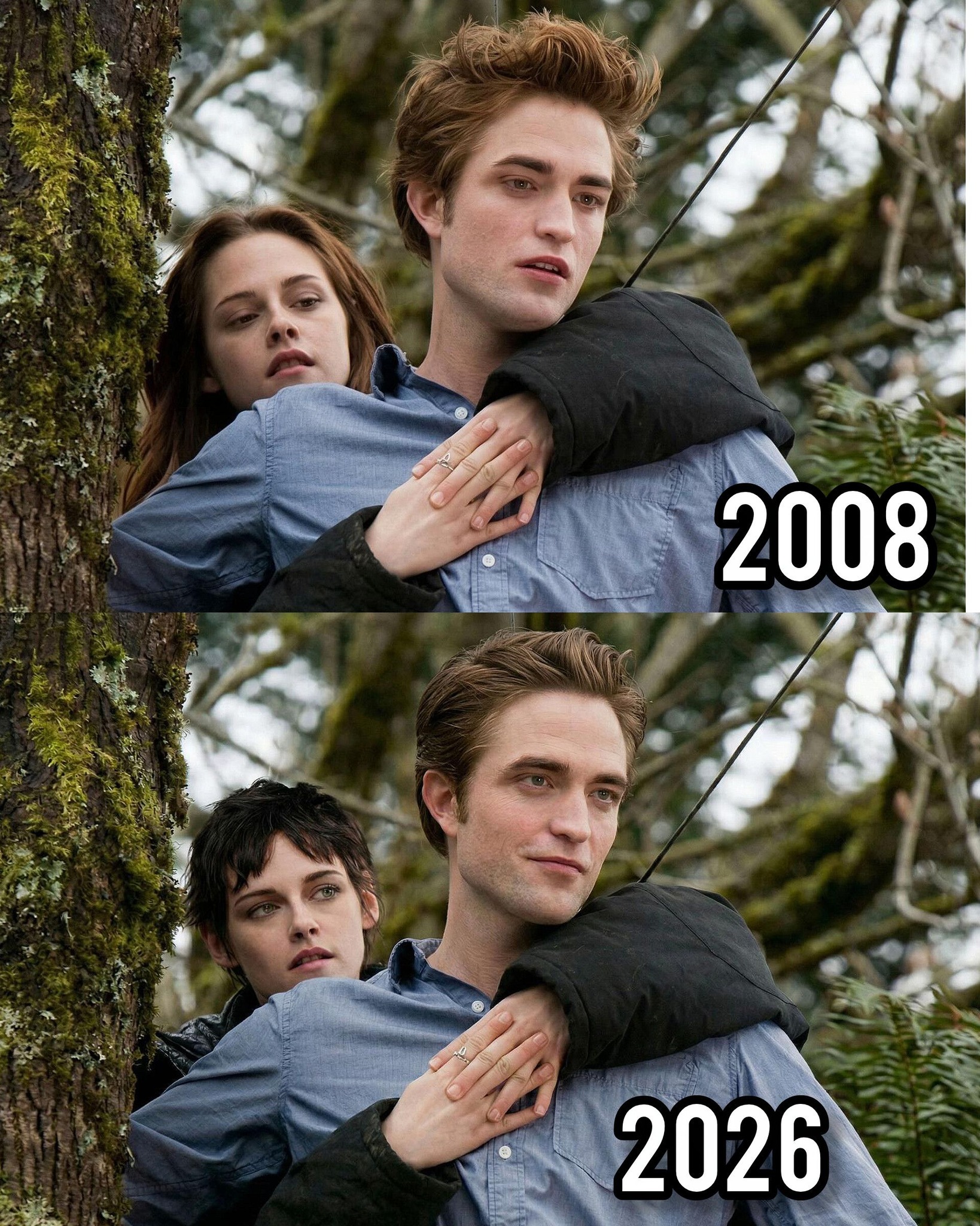 Robert Pattinson and Kristen Stewart Then Vs Now 🔥 Robert  