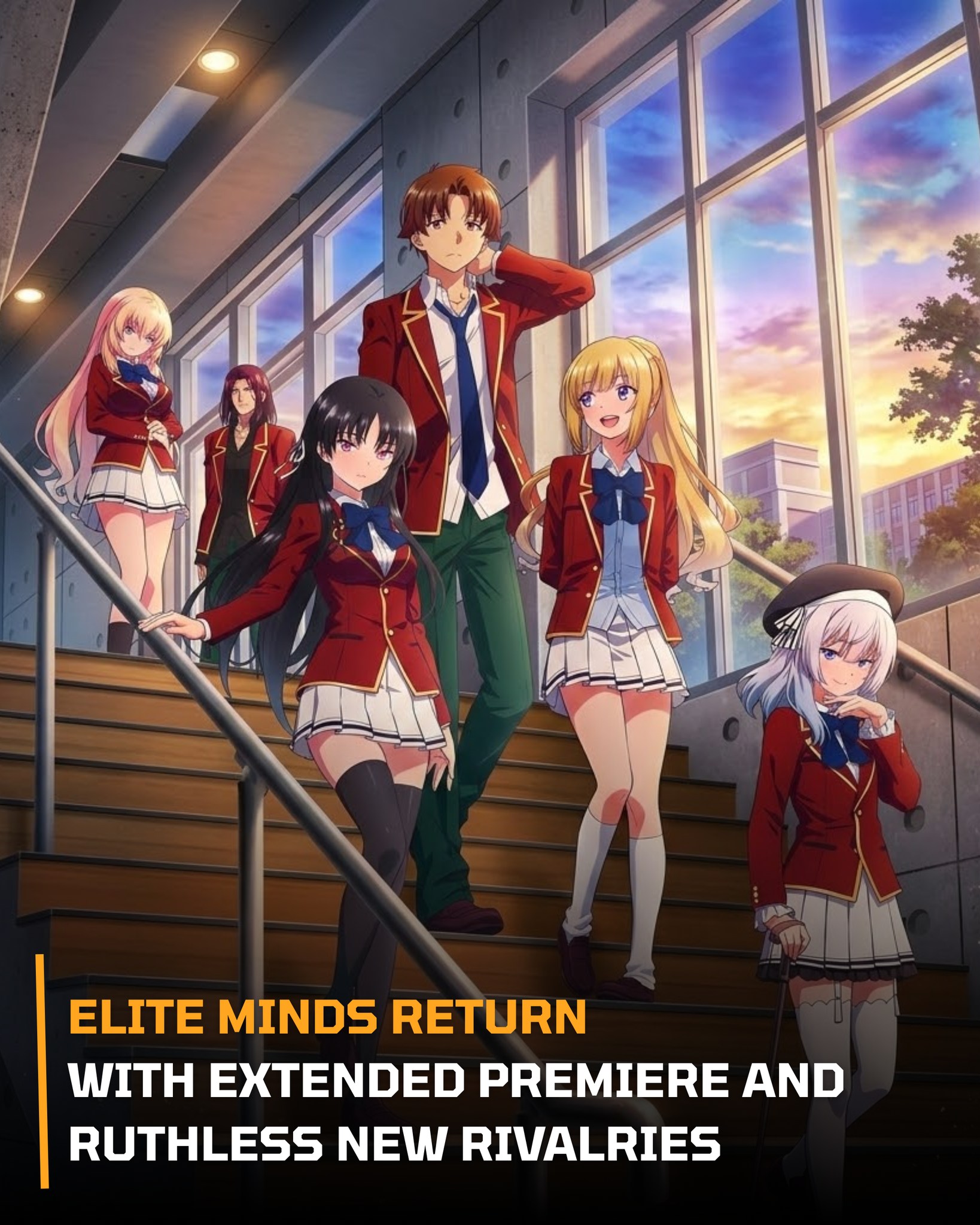 Namamasko - Classroom of the Elite Season Four is officially scheduled ...