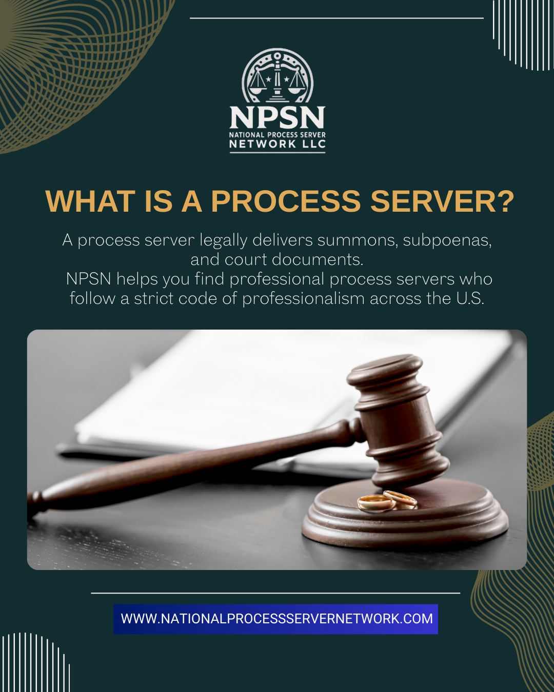 National - Ever wondered what a process server does? ⚖️ A process ...