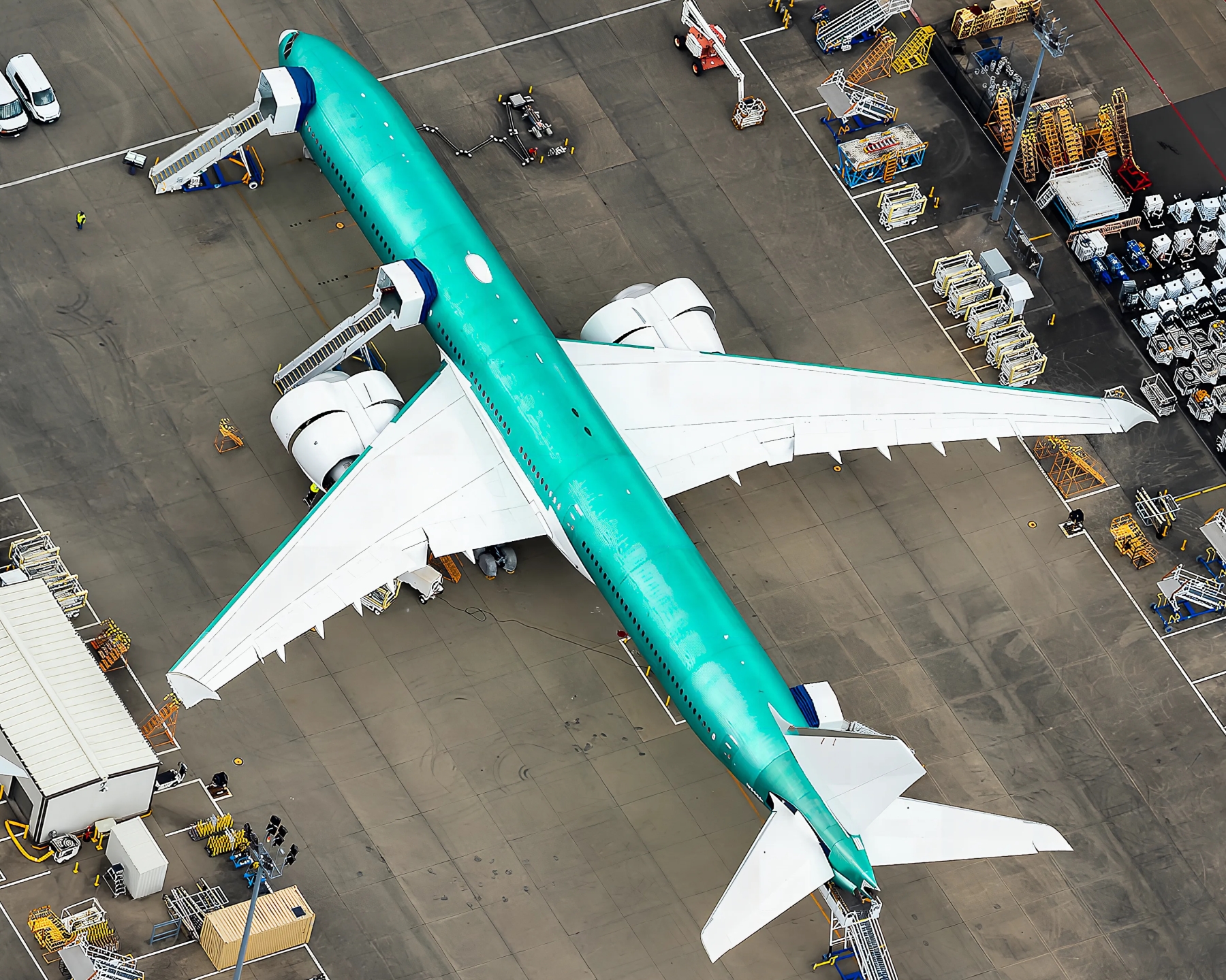 UPDATE: The First Production 777-9 (WH128/ N20080) is set to