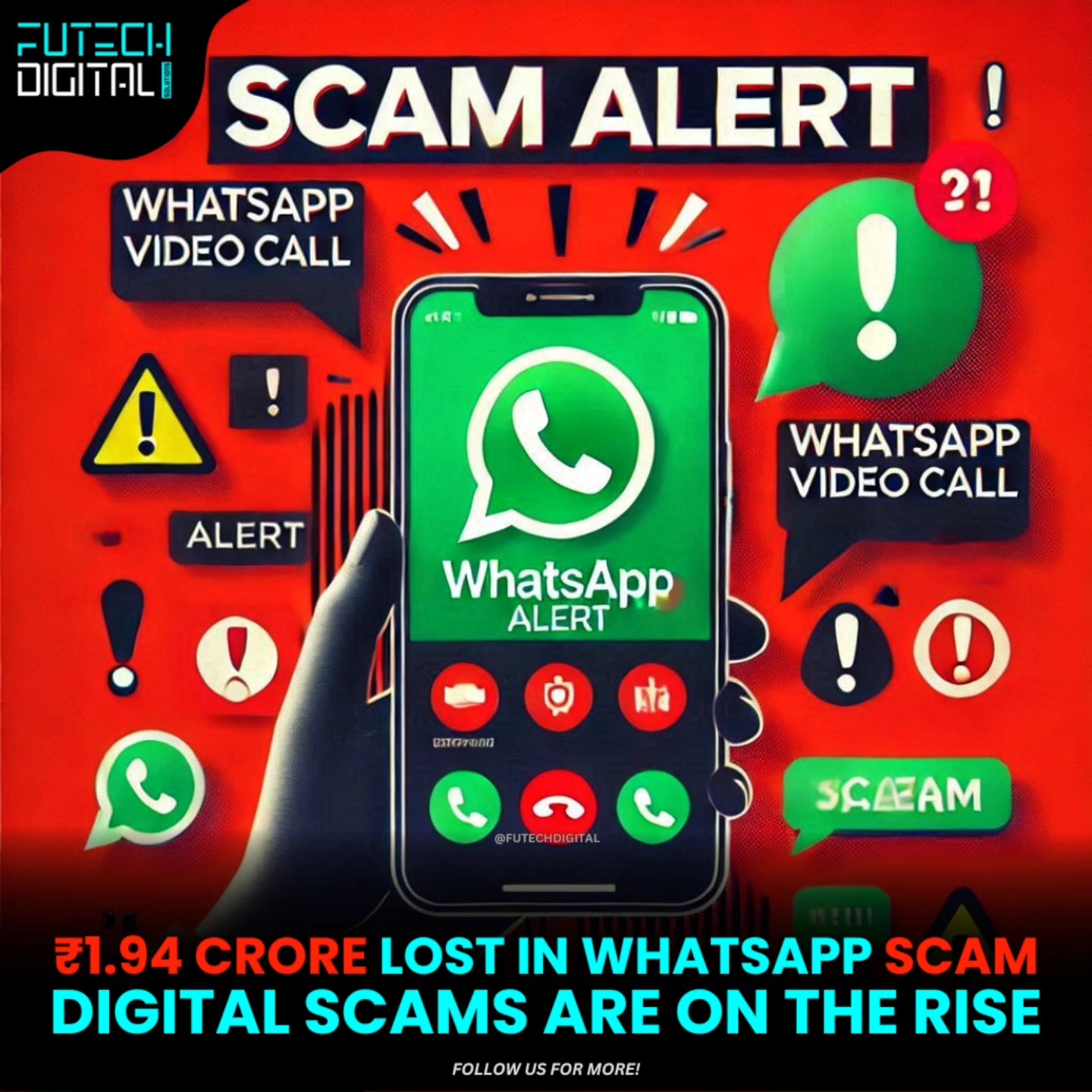 Futech - 🚨 Scam Alert🚨 A Bengaluru senior citizen lost ₹1.94 crore in a ...