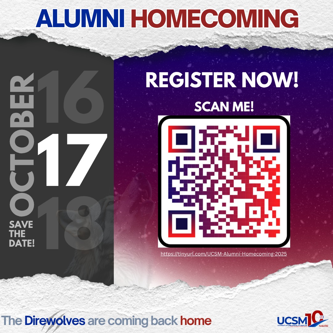 UCSM - Attention All UCnian Doctors! 🎙‼️ Secure your spot in the much ...