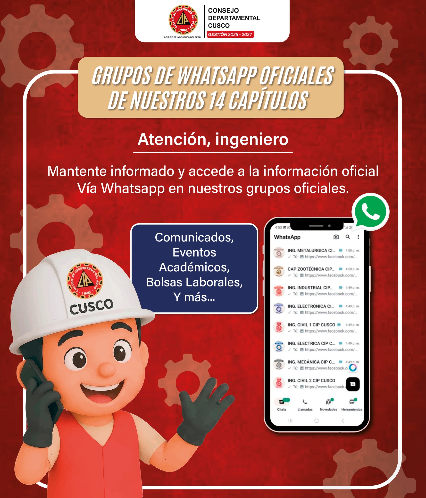 🔴🟡 #ParaEstarMásConectados📣 || Ú𝗡𝗘𝗧𝗘 𝗔 𝗟𝗢𝗦 𝗚𝗥𝗨𝗣𝗢𝗦 𝗗𝗘 𝗪𝗛𝗔𝗧𝗦𝗔𝗣𝗣 𝗢𝗙𝗜𝗖𝗜𝗔𝗟𝗘𝗦 ...