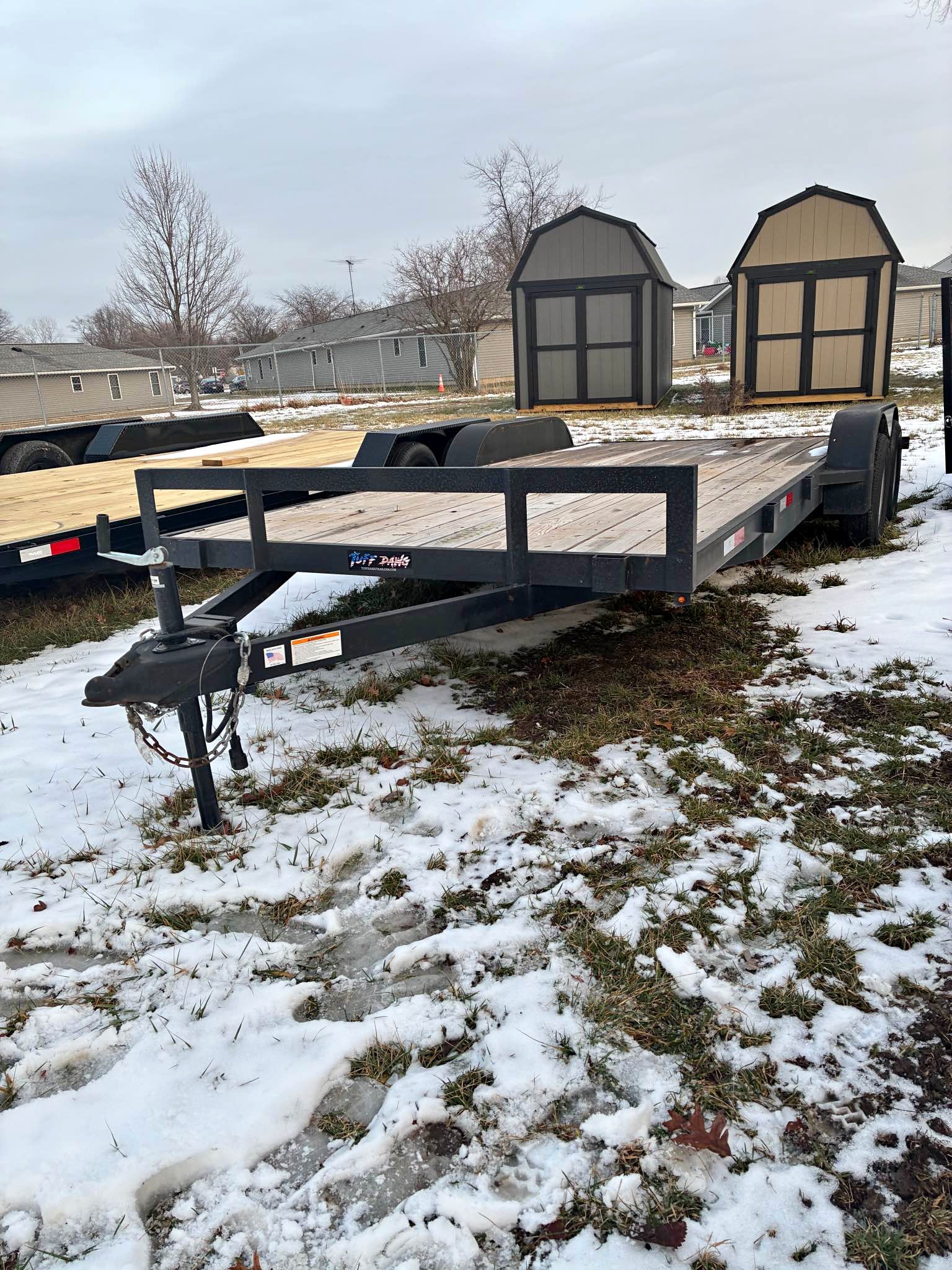2024 Used 7x20 car hauler 7k GVWR RTO 167 down 97 per month - Vehicle ...