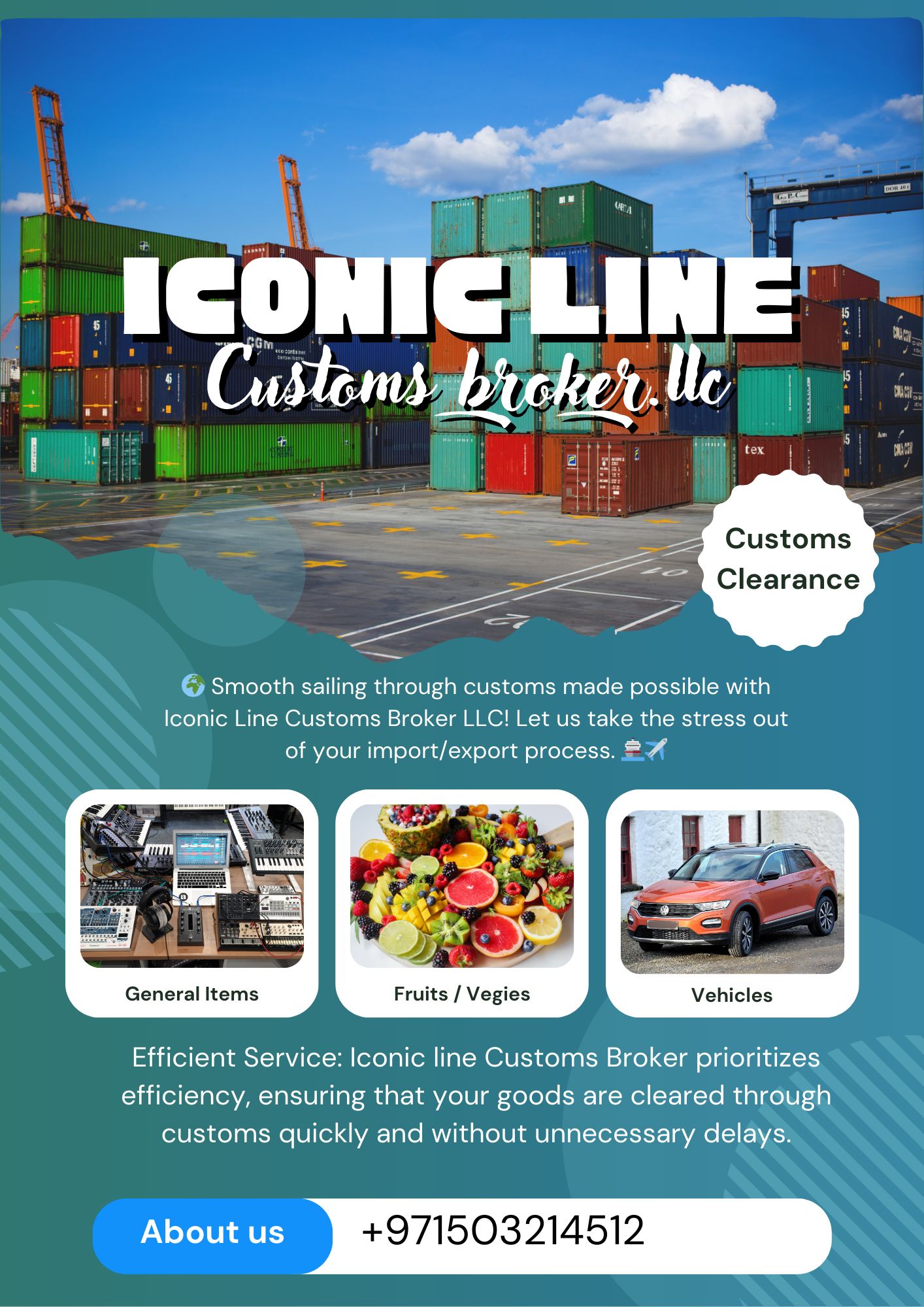Iconic Group - 🚚 Iconic Line Customs Broker – Your Gateway...
