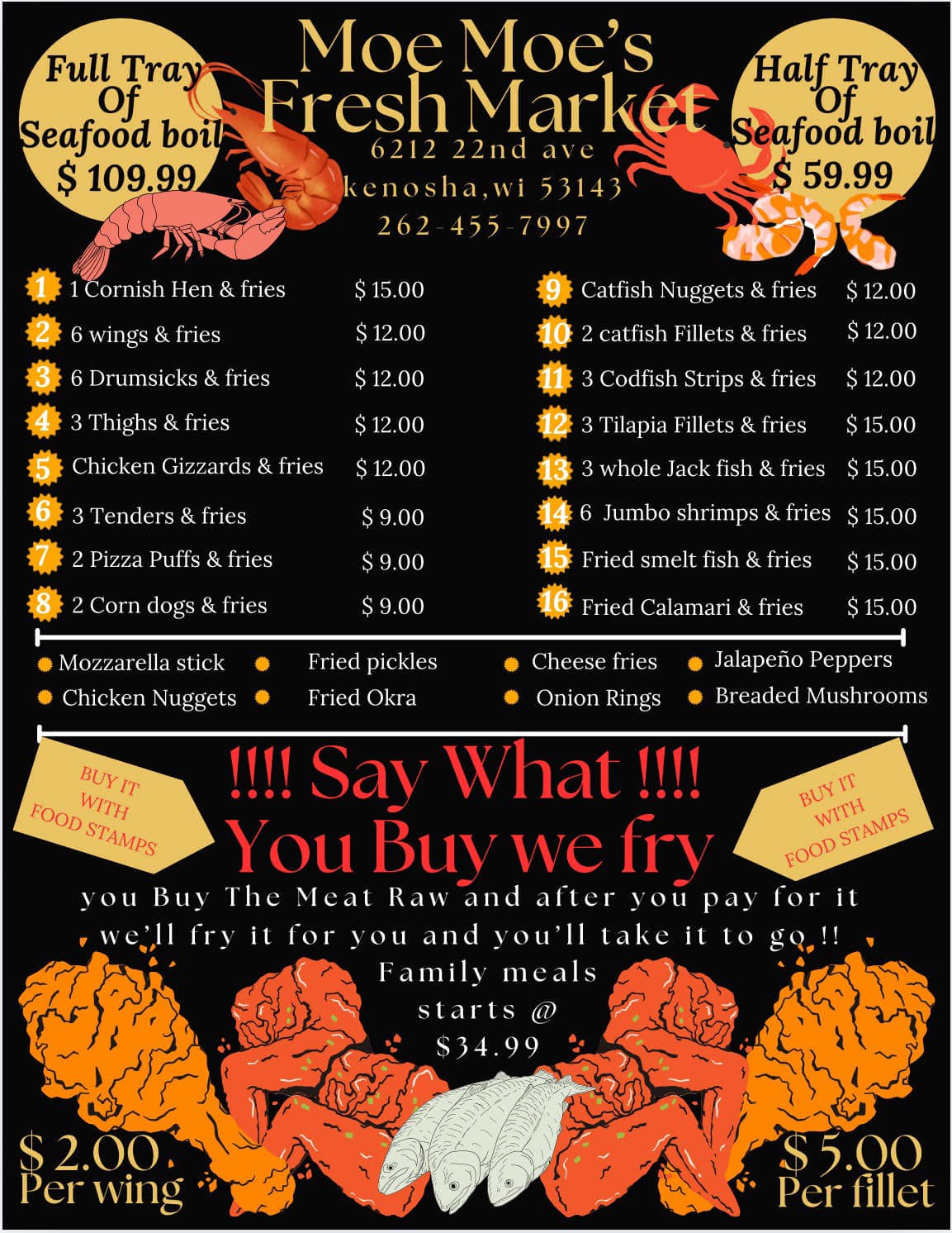 Moe Moe's fresh market | Kenosha WI