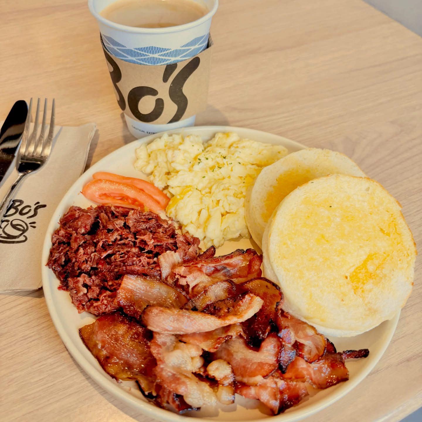 Bo's - Kickstart your day with the perfect duo—freshly brewed ...