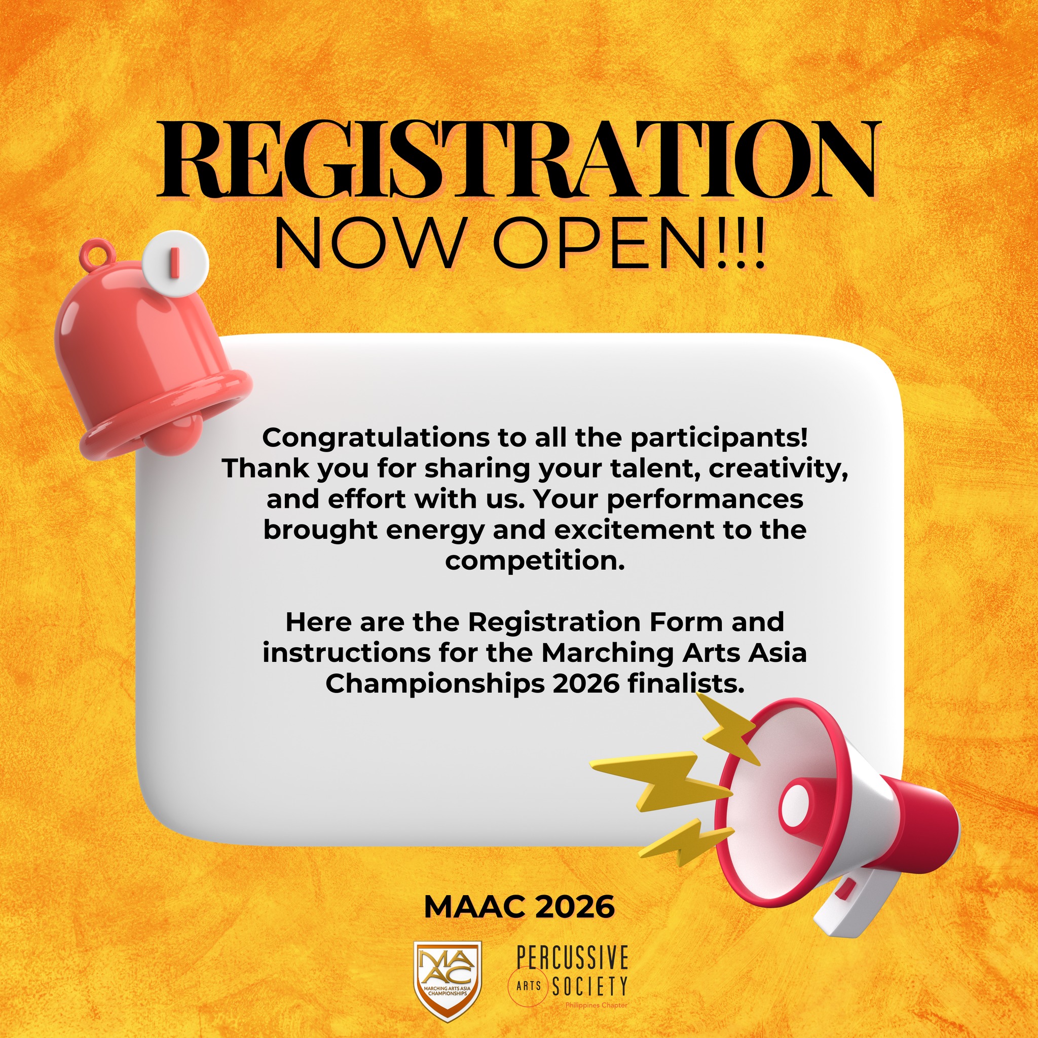 Congratulations to all... - Marching Arts Asia Championships | Facebook