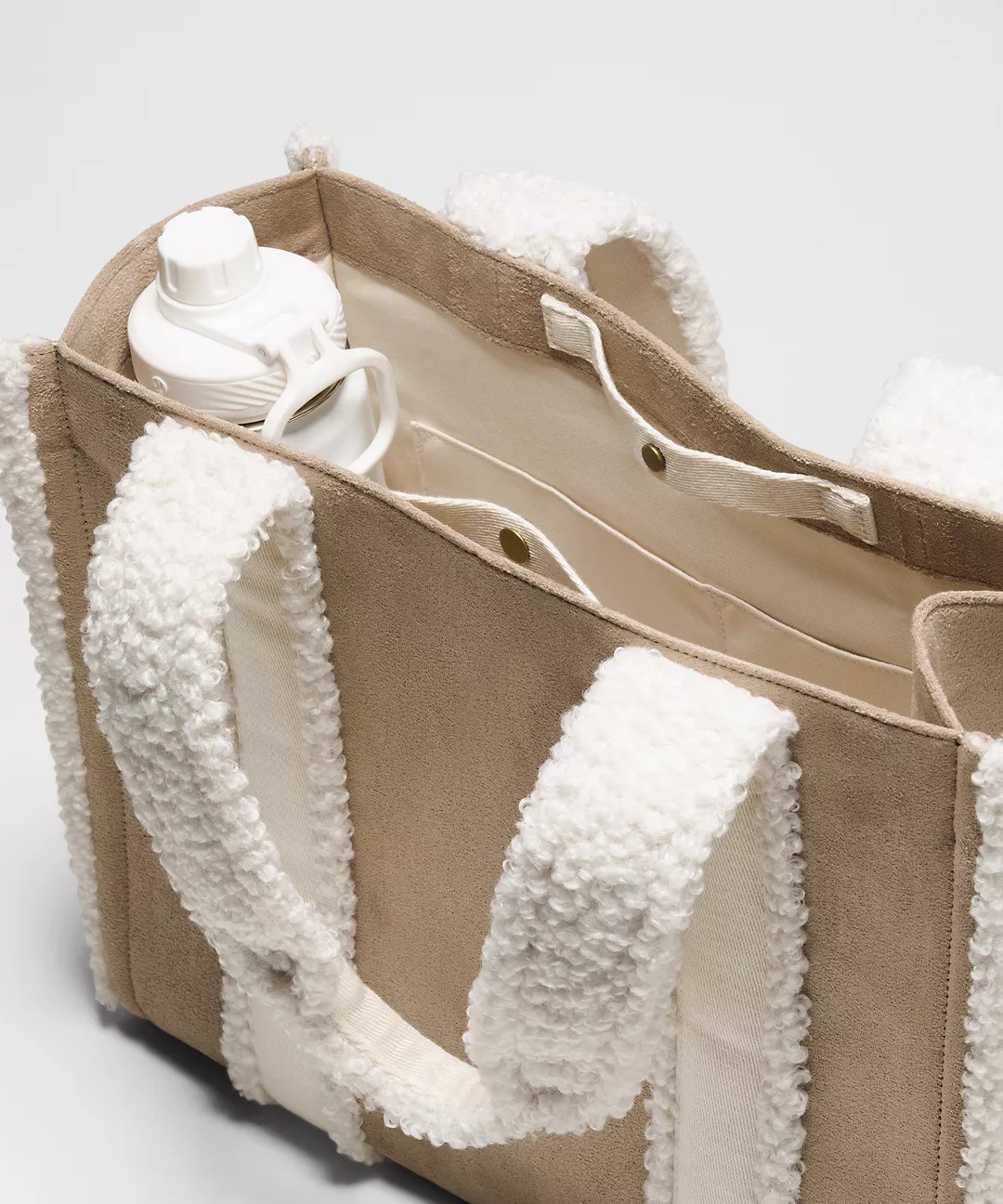 shearling lululemon bag Amazon.com: Athletica Everywhere Fleece Belt (Light Ivory) : Clothing, Shoes & Jewelry my absolute favorite bag from